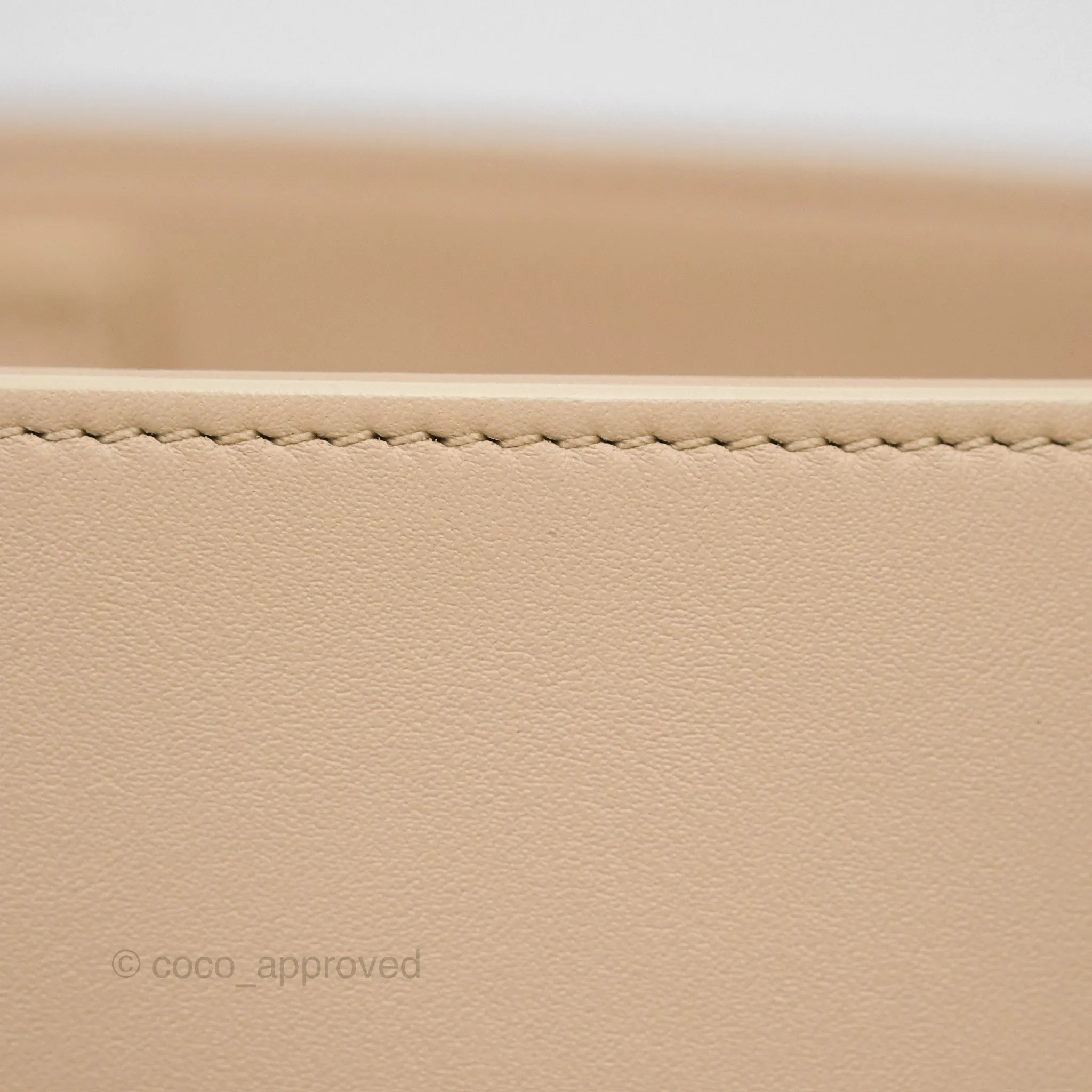 Celine Small Bucket Cuir Triomphe Calfskin Nude