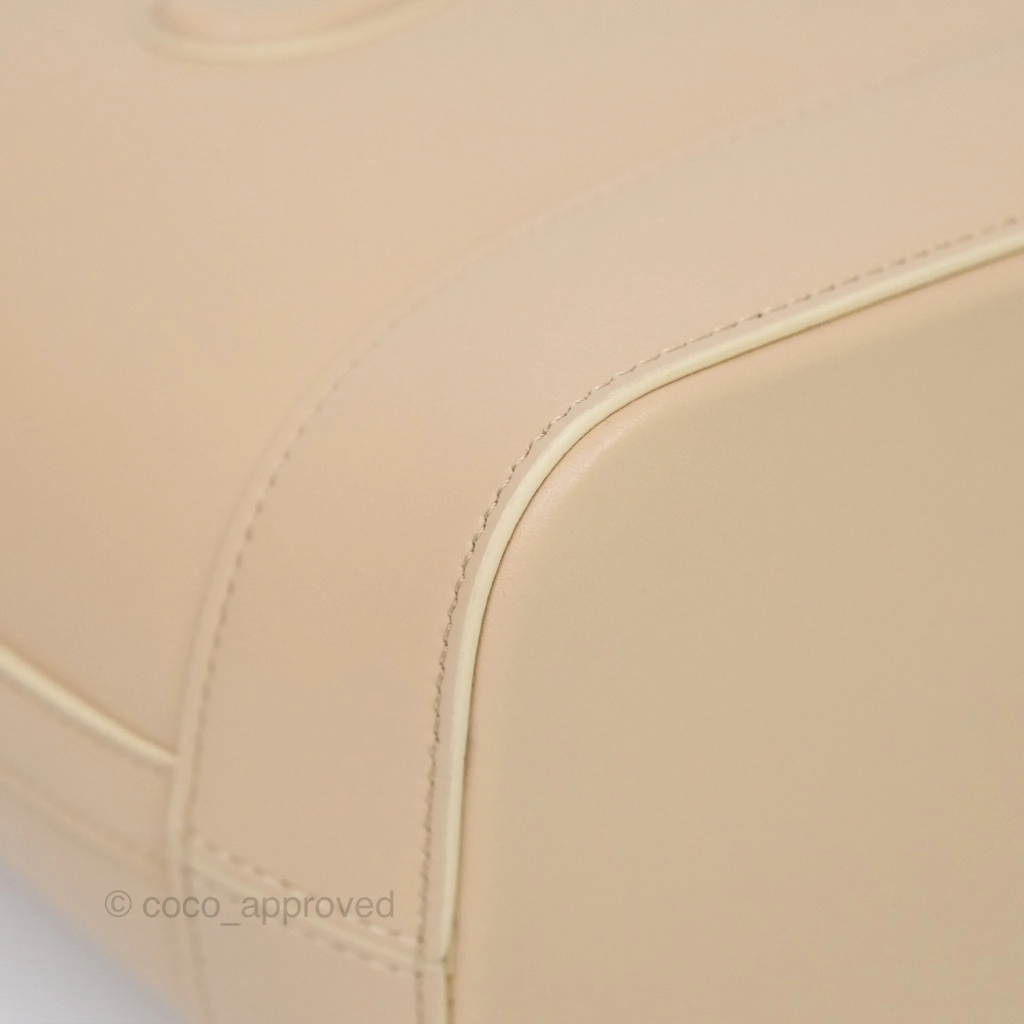 Celine Small Bucket Cuir Triomphe Calfskin Nude