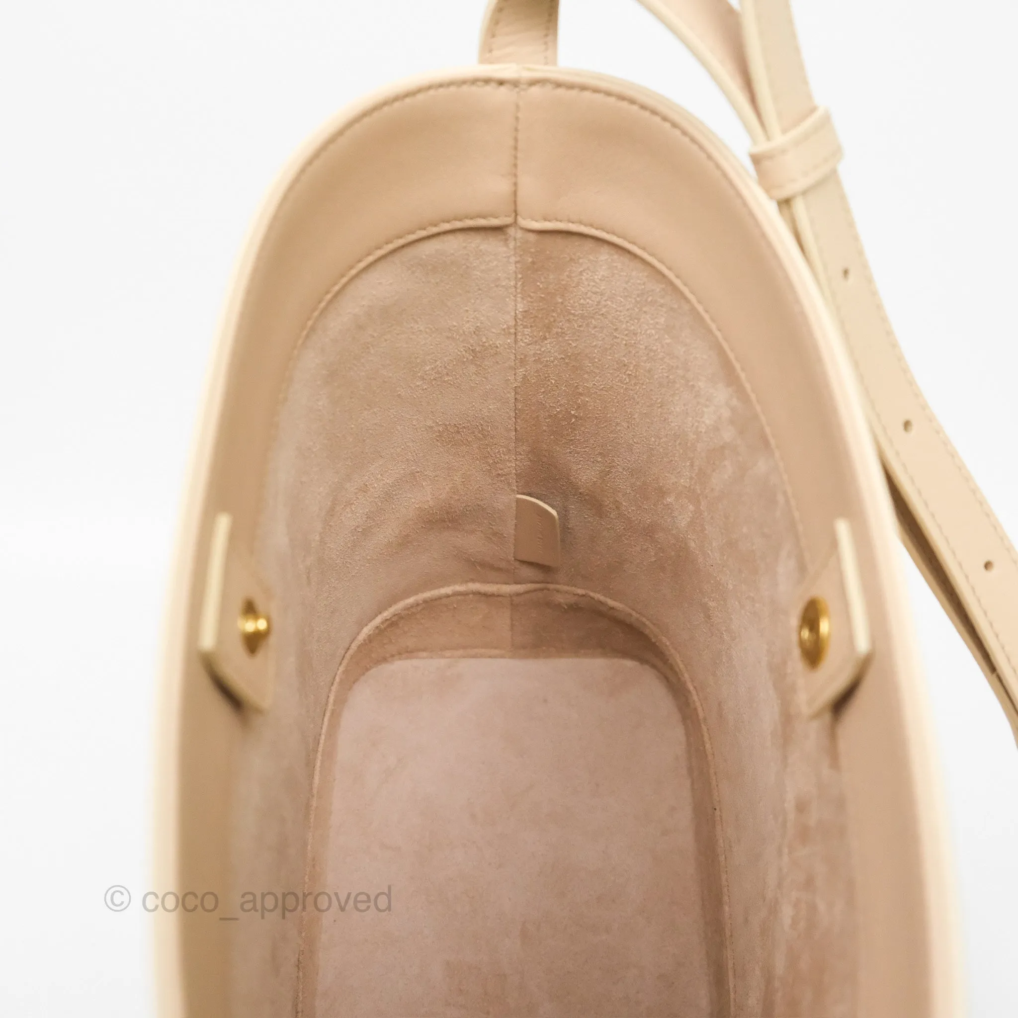 Celine Small Bucket Cuir Triomphe Calfskin Nude