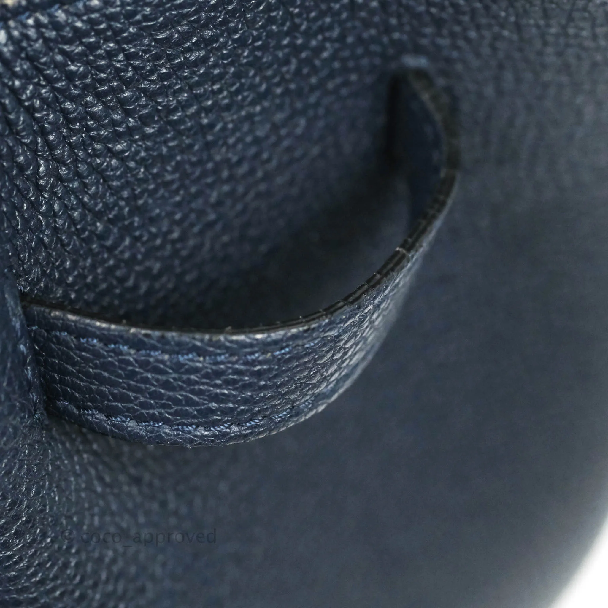 Celine Small Cabas Phantom Soft Grained Calfskin Dark Navy