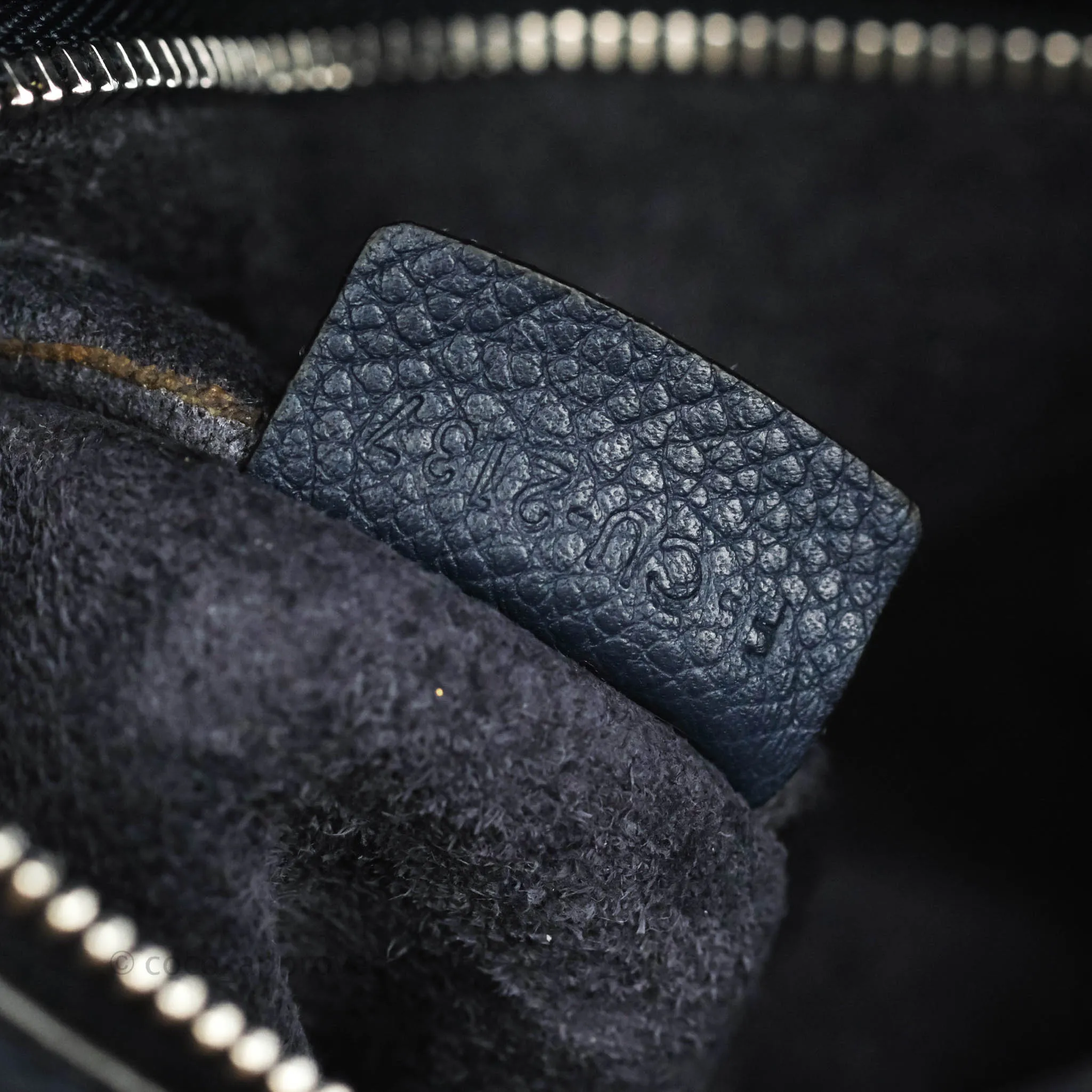 Celine Small Cabas Phantom Soft Grained Calfskin Dark Navy