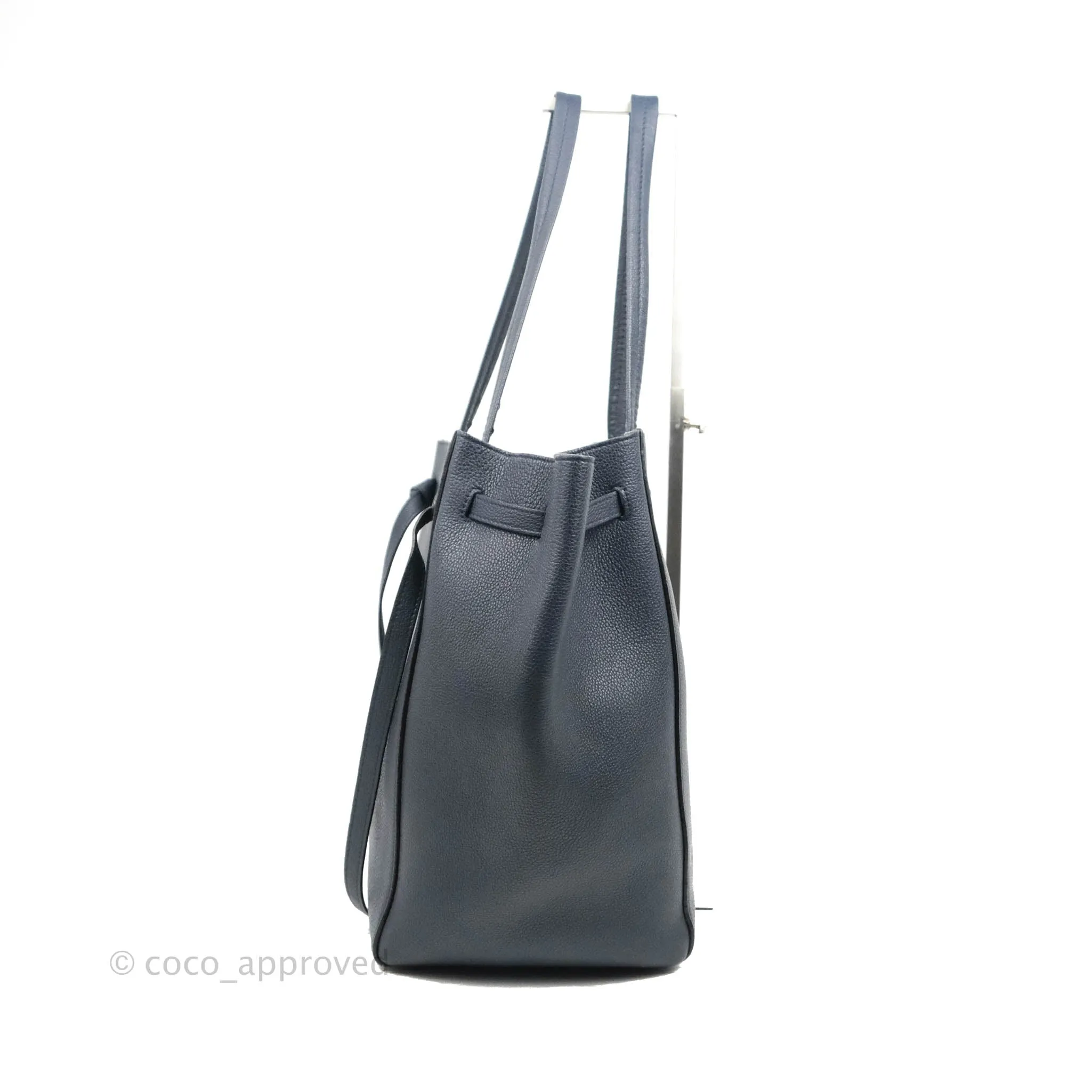 Celine Small Cabas Phantom Soft Grained Calfskin Dark Navy