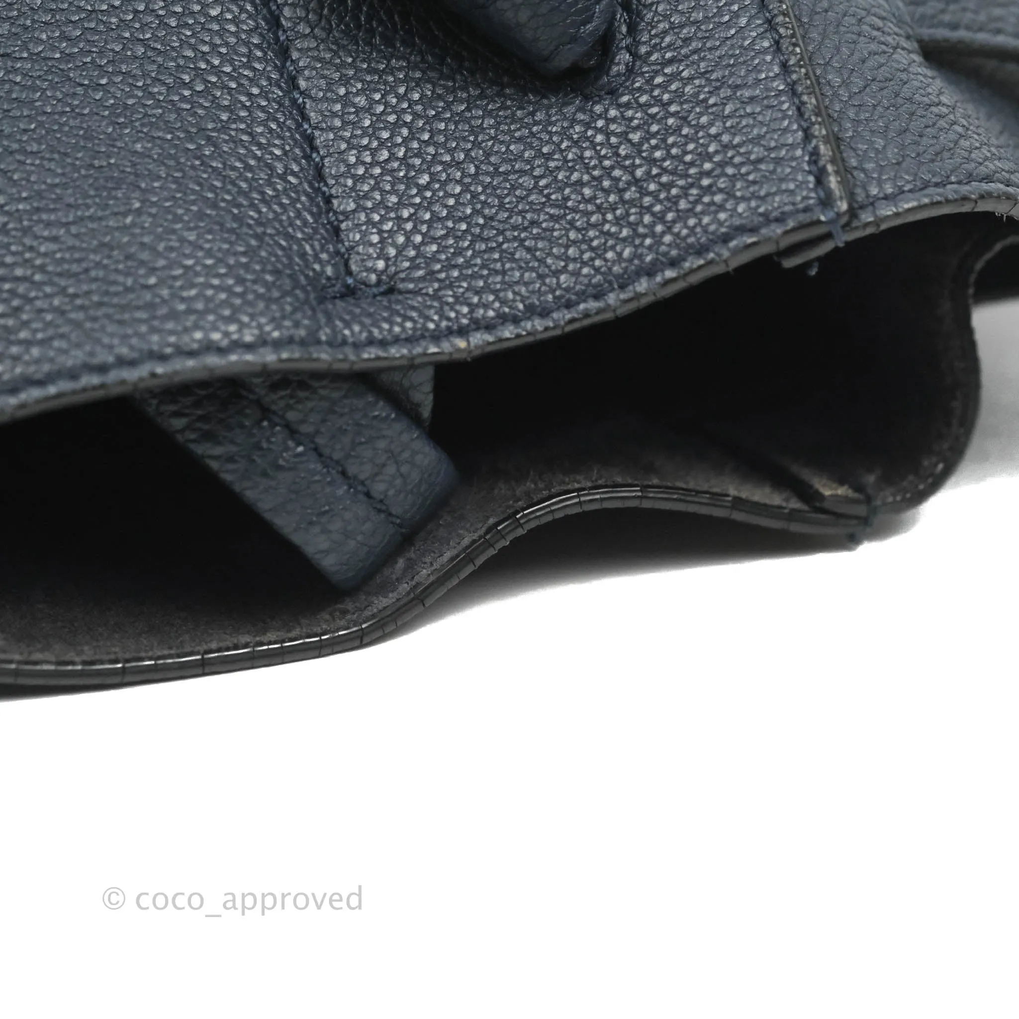 Celine Small Cabas Phantom Soft Grained Calfskin Dark Navy