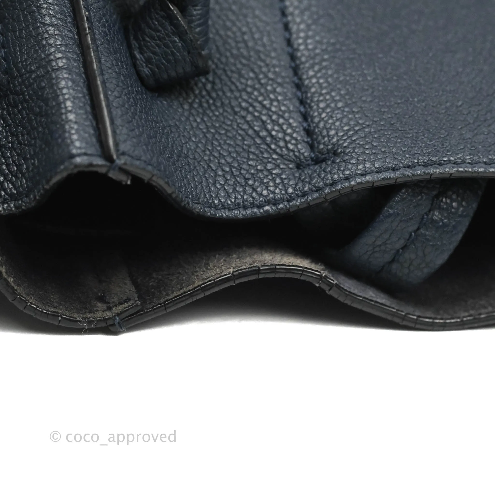 Celine Small Cabas Phantom Soft Grained Calfskin Dark Navy