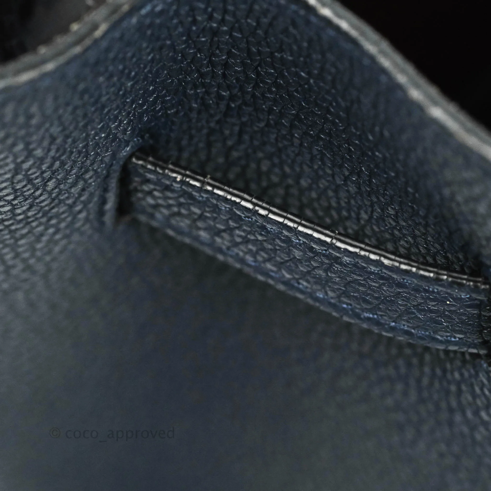 Celine Small Cabas Phantom Soft Grained Calfskin Dark Navy