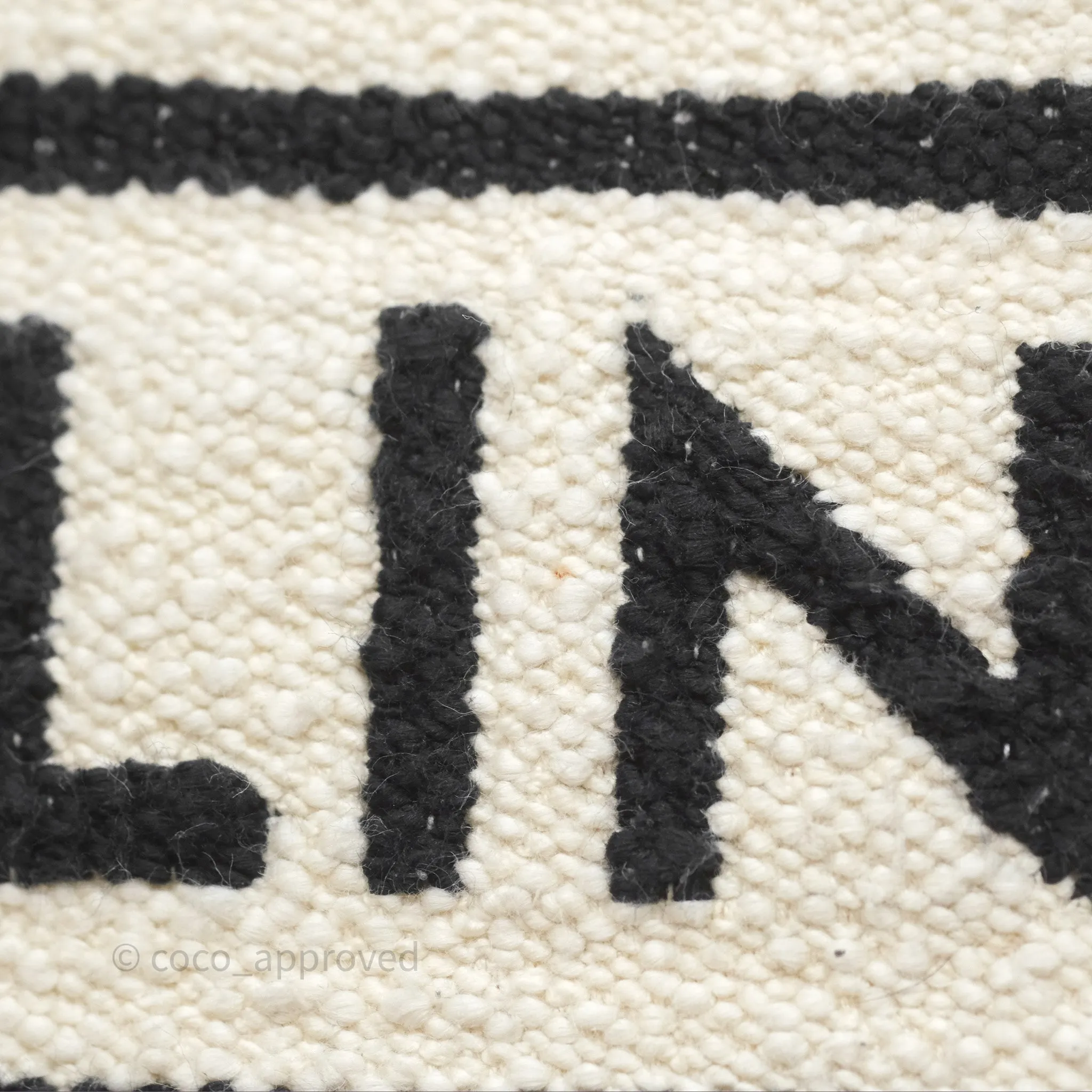 Celine Small Cabas Thais Striped Textile Bag Canvas