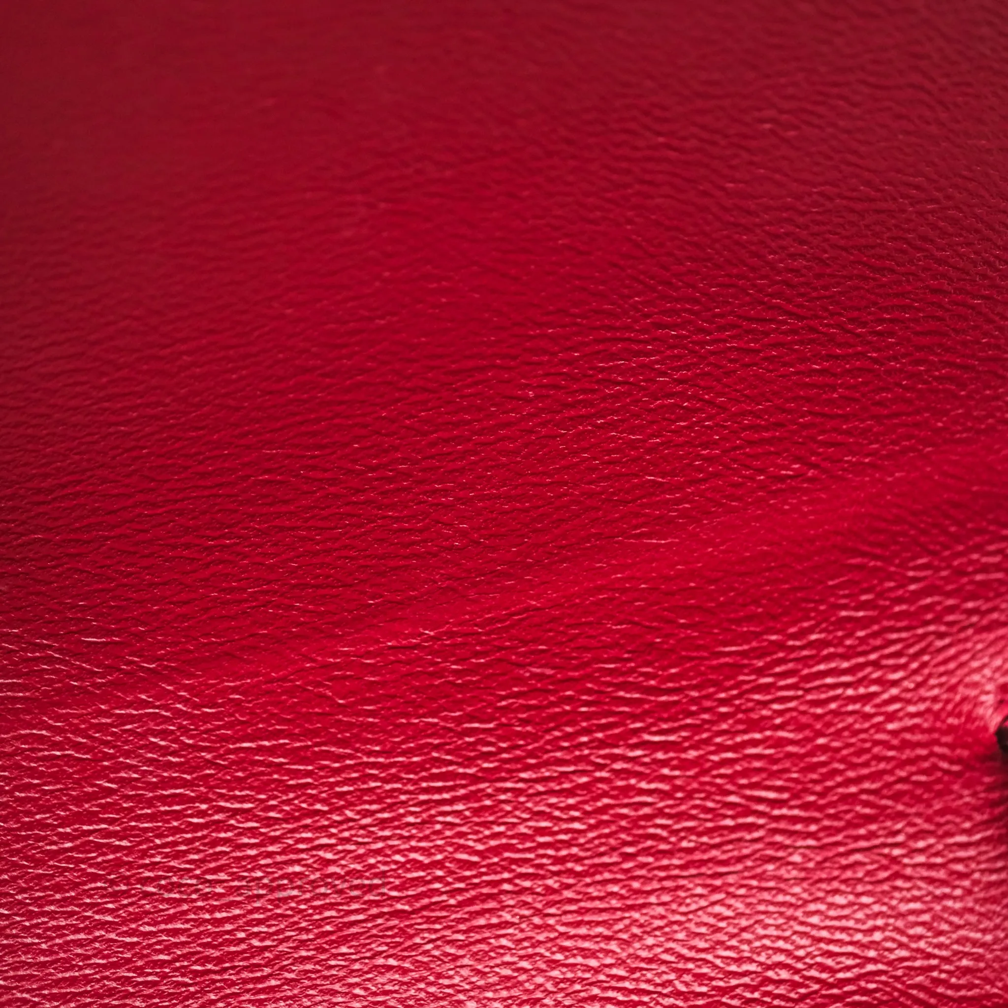 Celine Small Classic Box Flap Red Calfskin