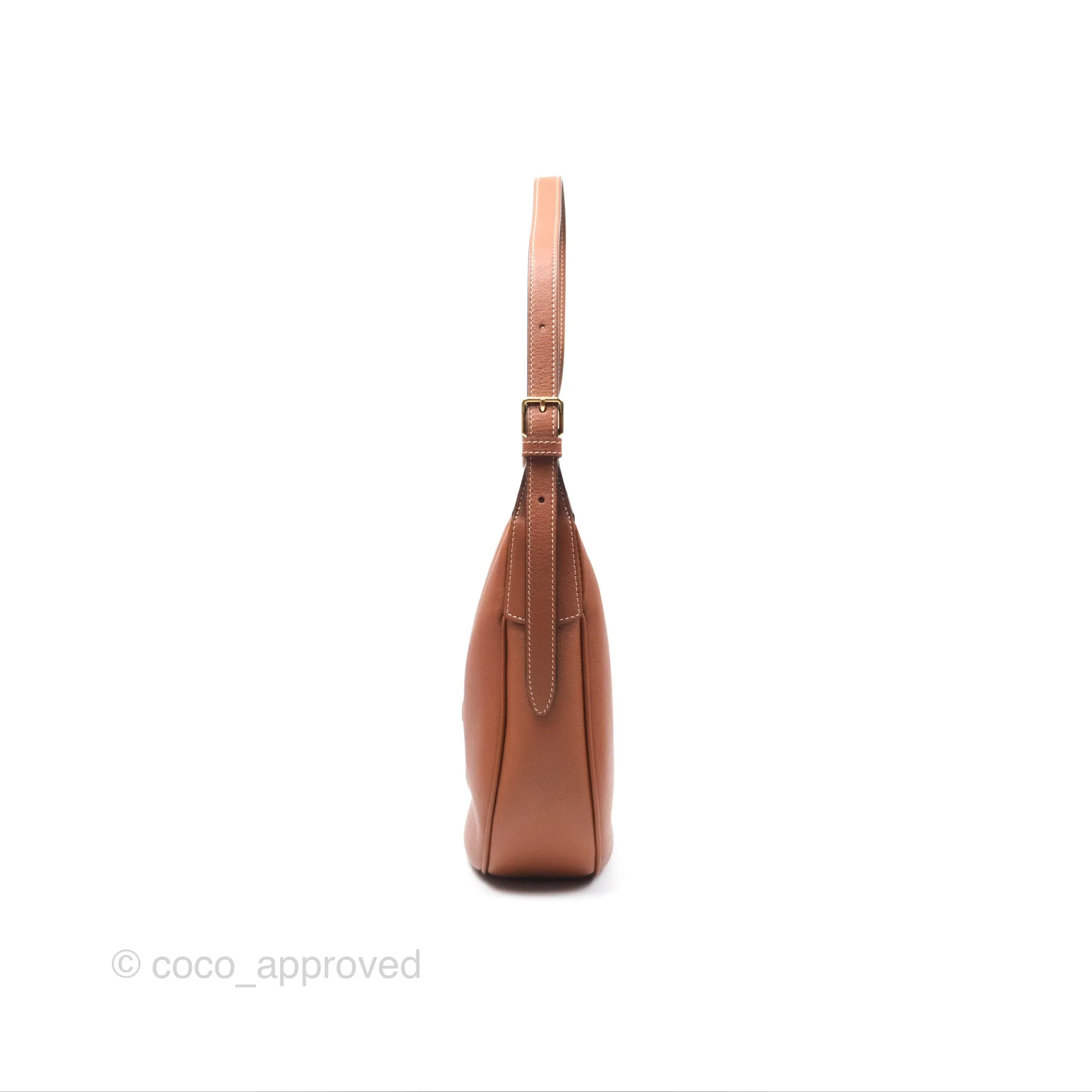 Celine Small Heloise Bag Triomphe Tan Calfskin