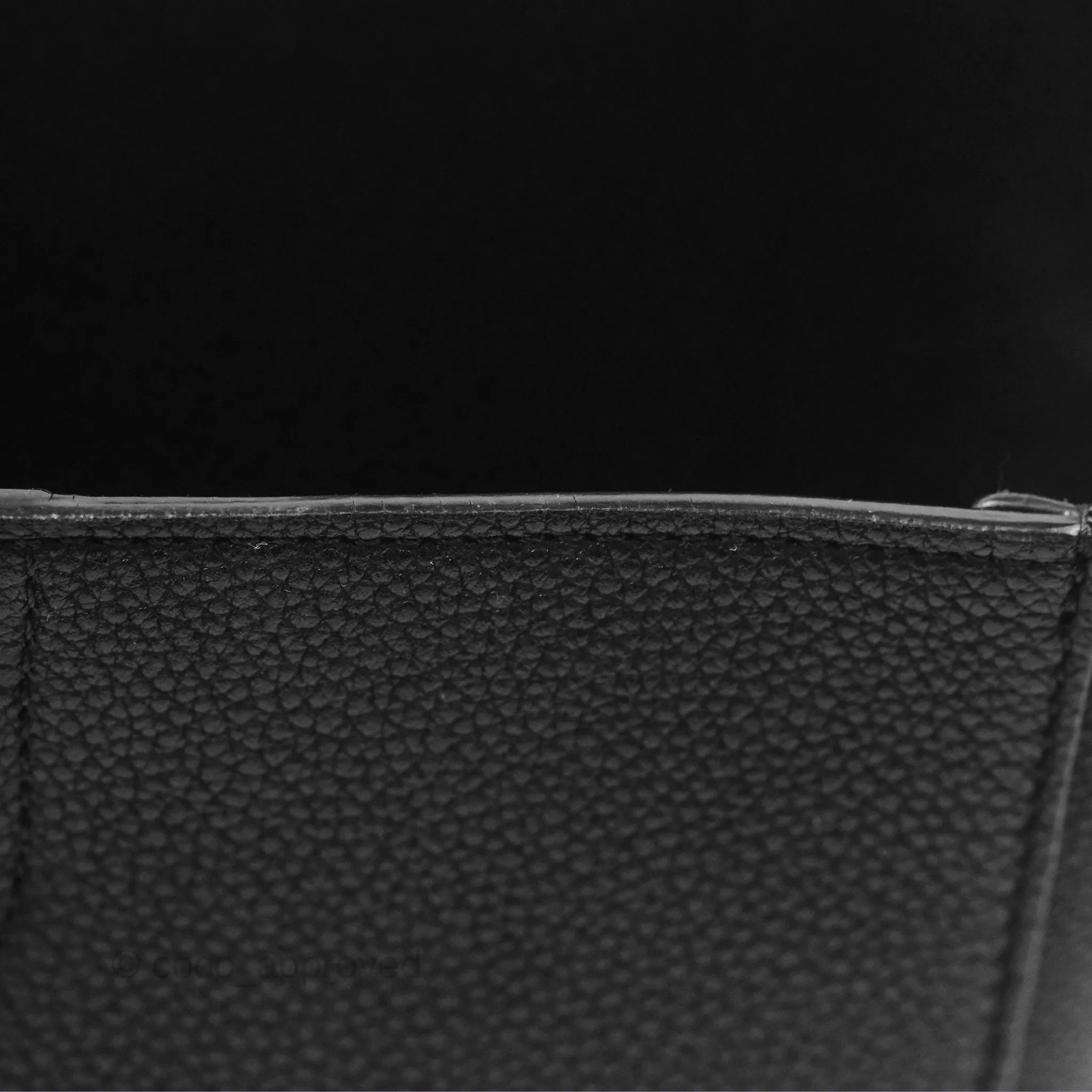 Celine Small Sangle Bucket Bag Black Grained Calfskin Gold Hardware