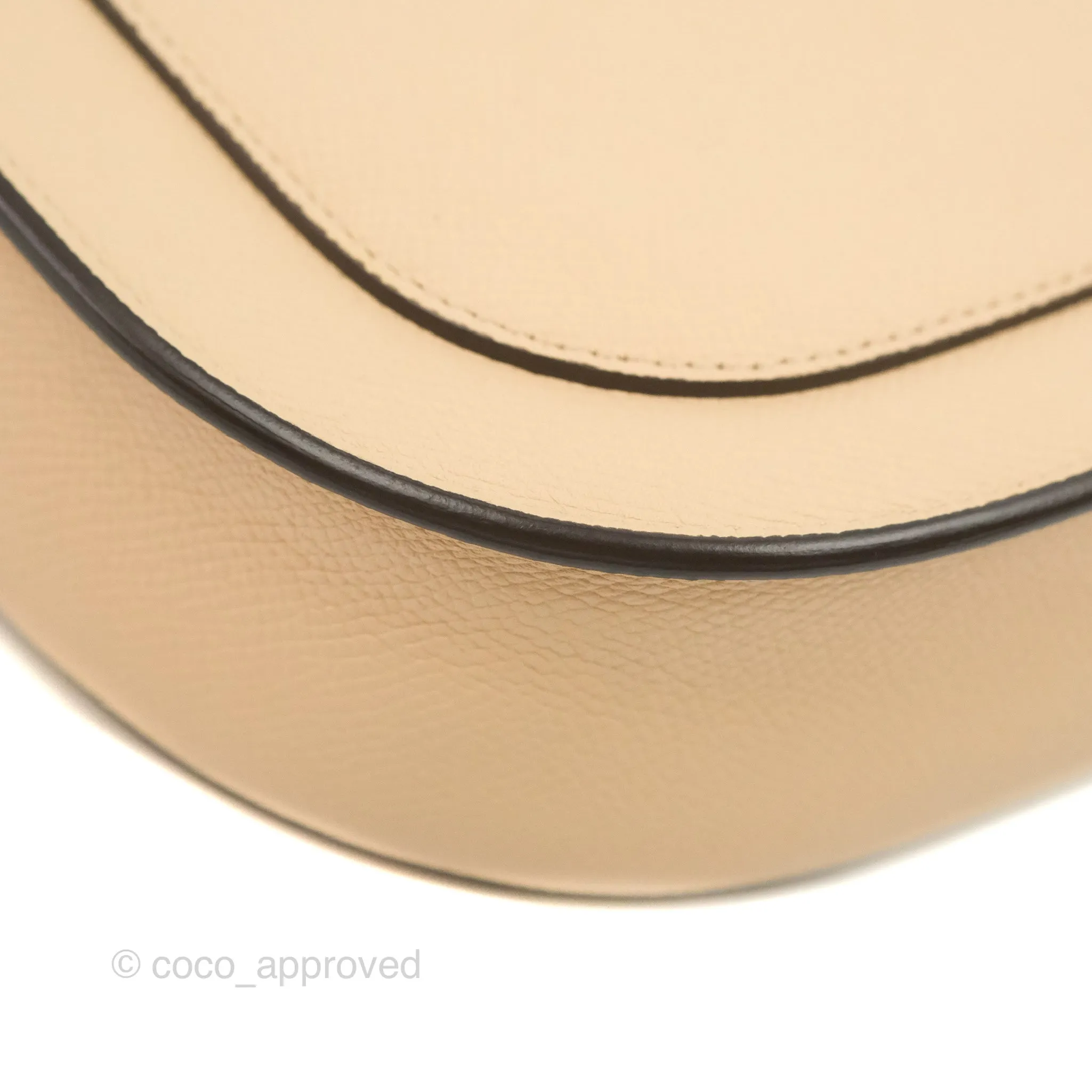 Celine Small Trotteur Crossbody Bag Grained Calfskin Powder