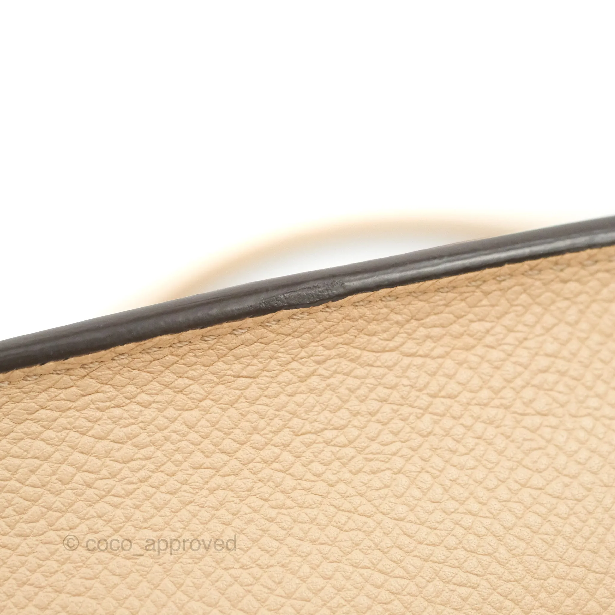 Celine Small Trotteur Crossbody Bag Grained Calfskin Powder