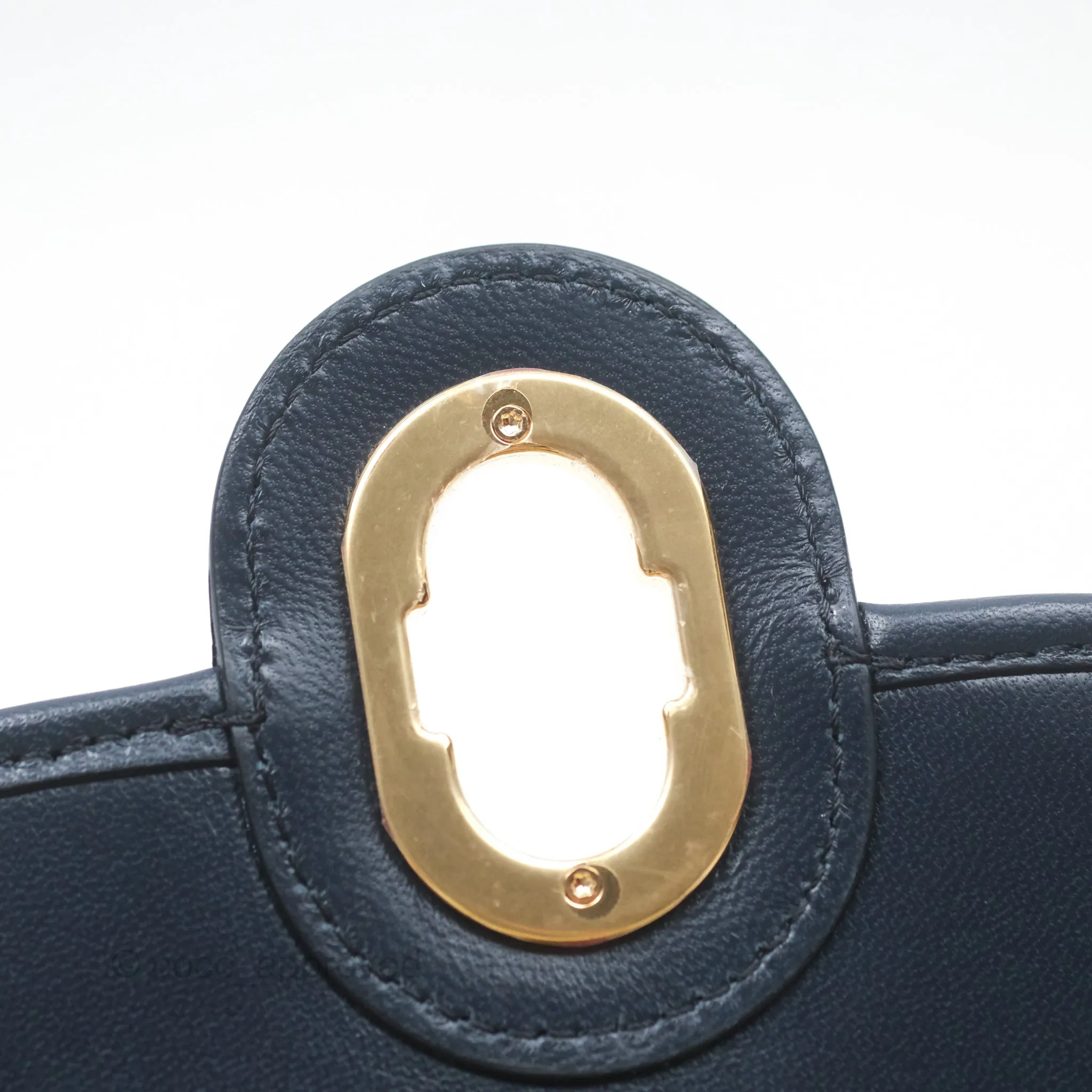 Celine Sulky Clutch Beige Gold Hardware