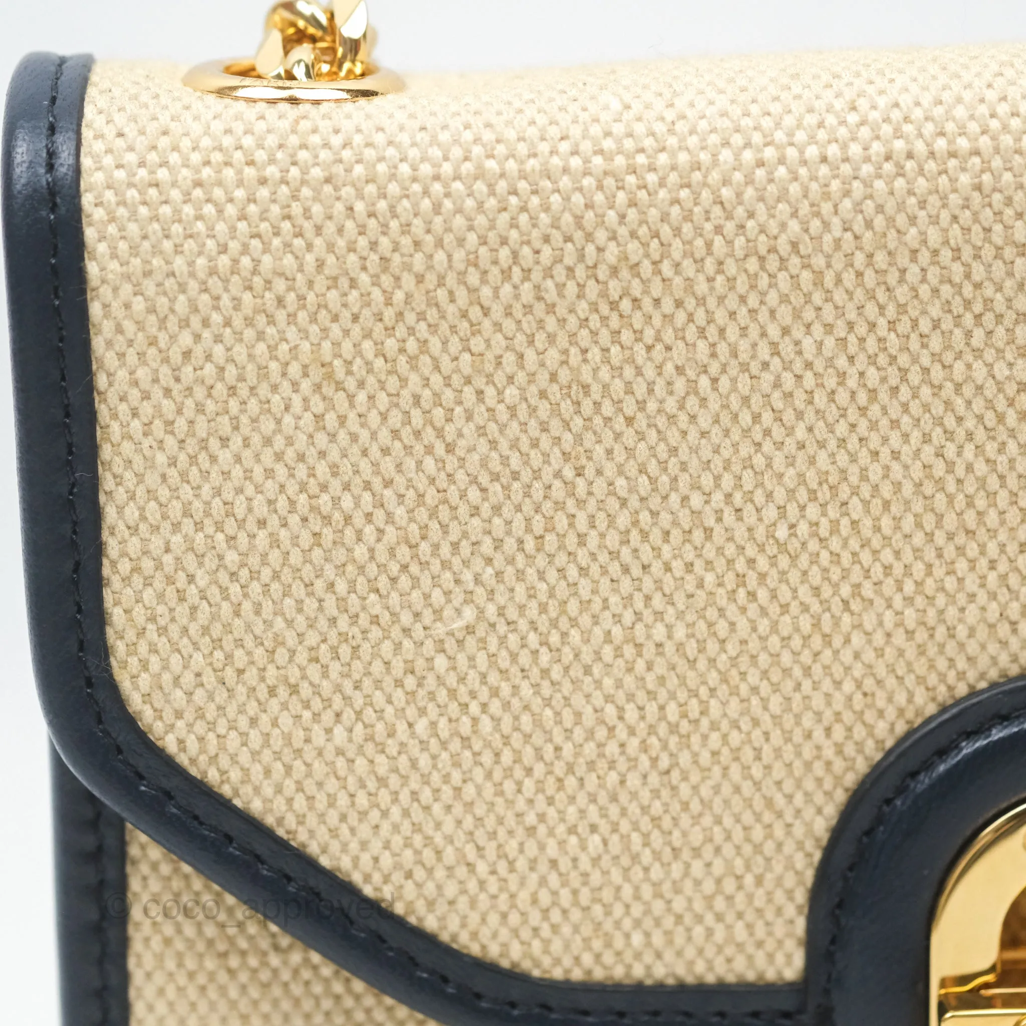 Celine Sulky Clutch Beige Gold Hardware