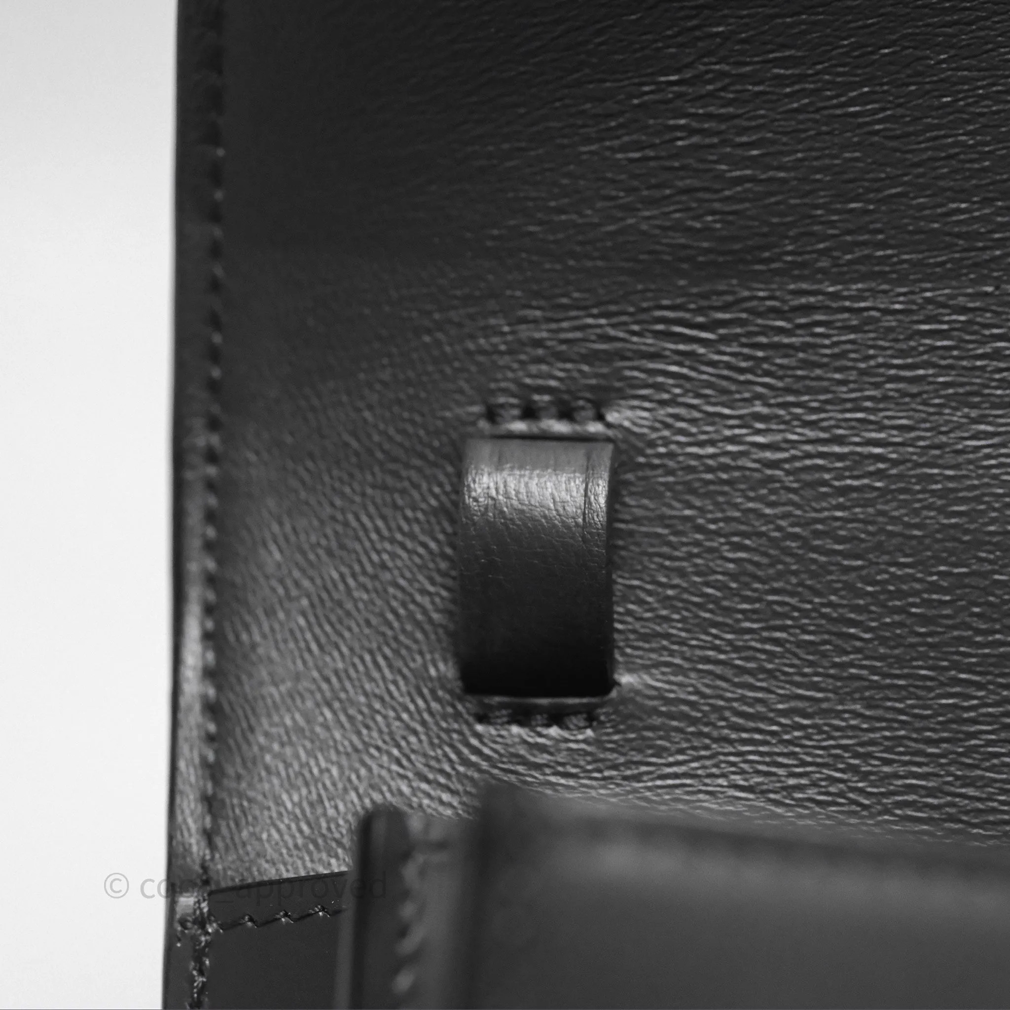Celine Teen Classic Box Flap Dark Grey Box Calfskin