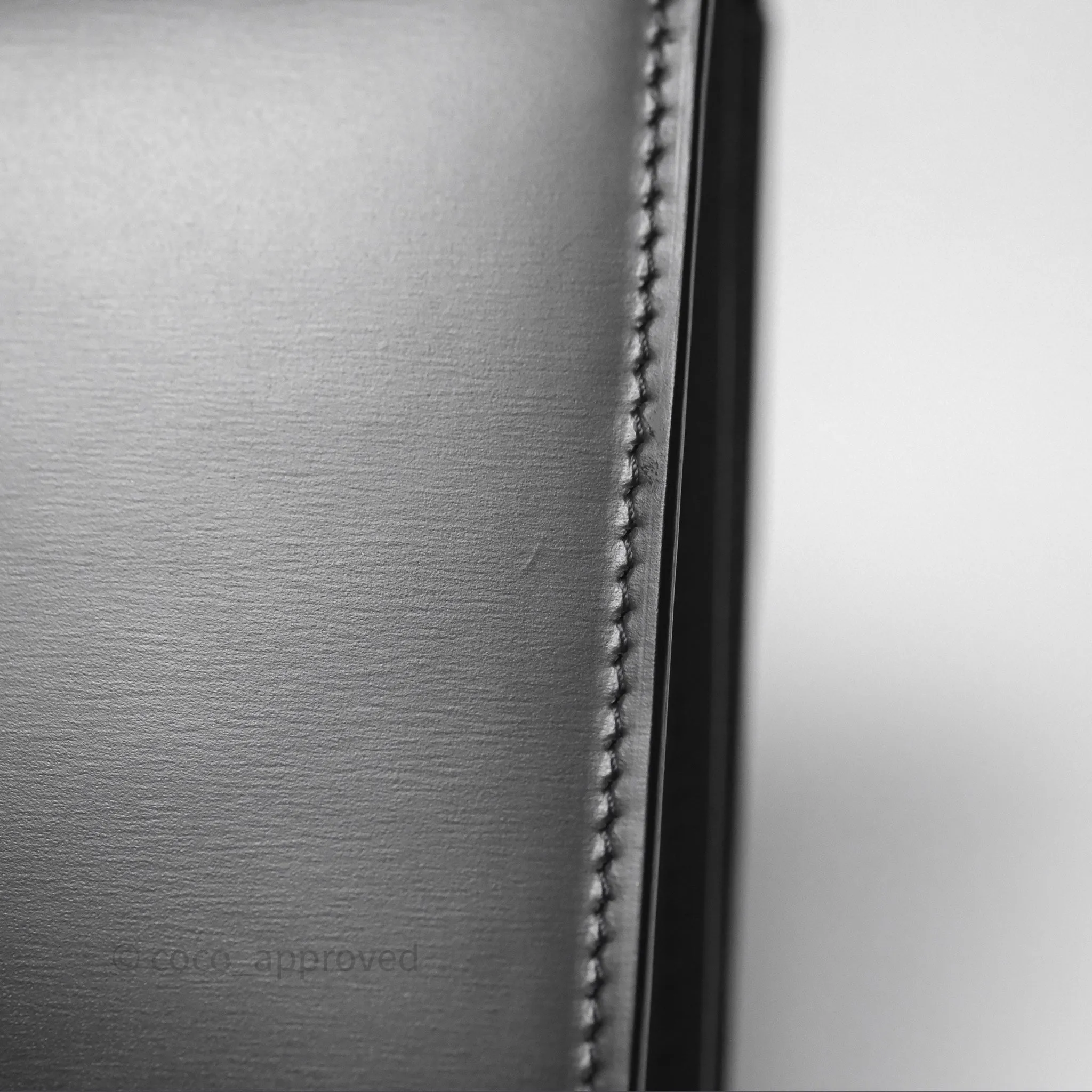 Celine Teen Classic Box Flap Dark Grey Box Calfskin