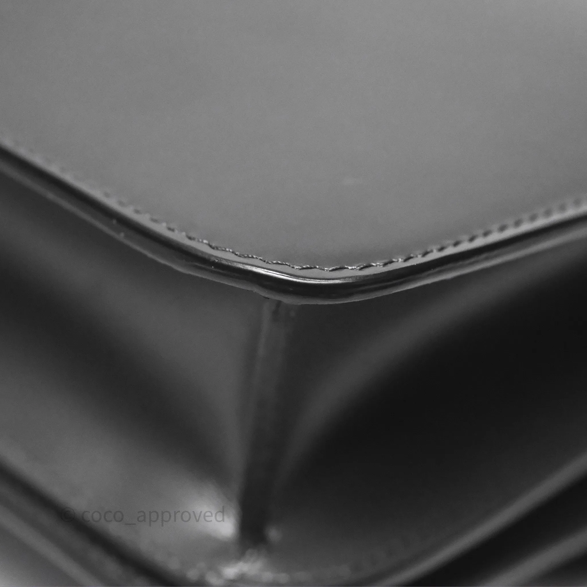 Celine Teen Classic Box Flap Dark Grey Box Calfskin