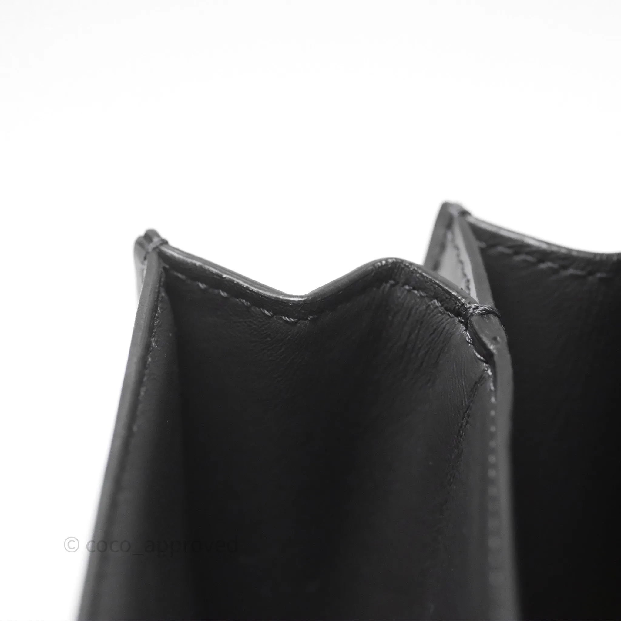 Celine Teen Classic Box Flap Dark Grey Box Calfskin