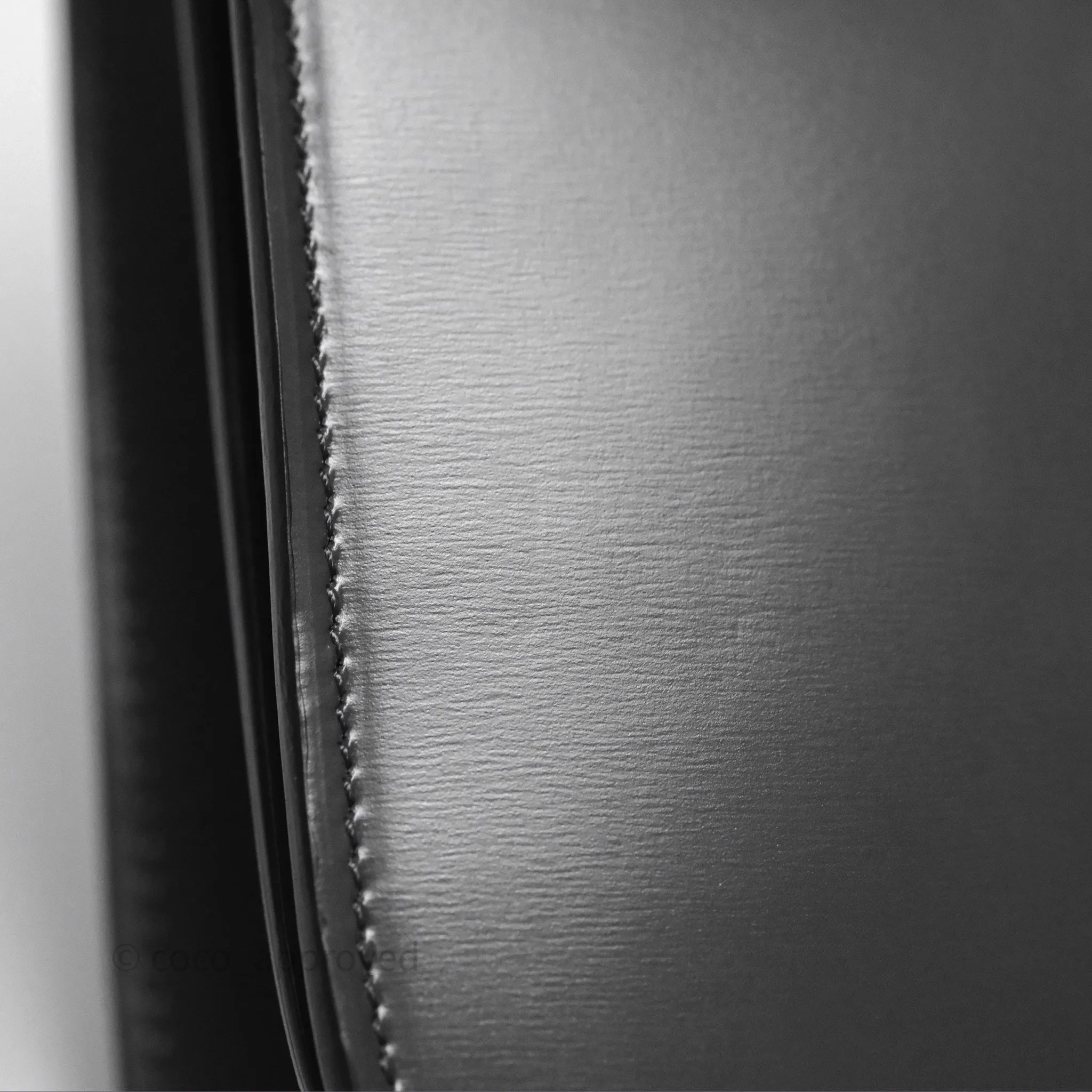 Celine Teen Classic Box Flap Dark Grey Box Calfskin
