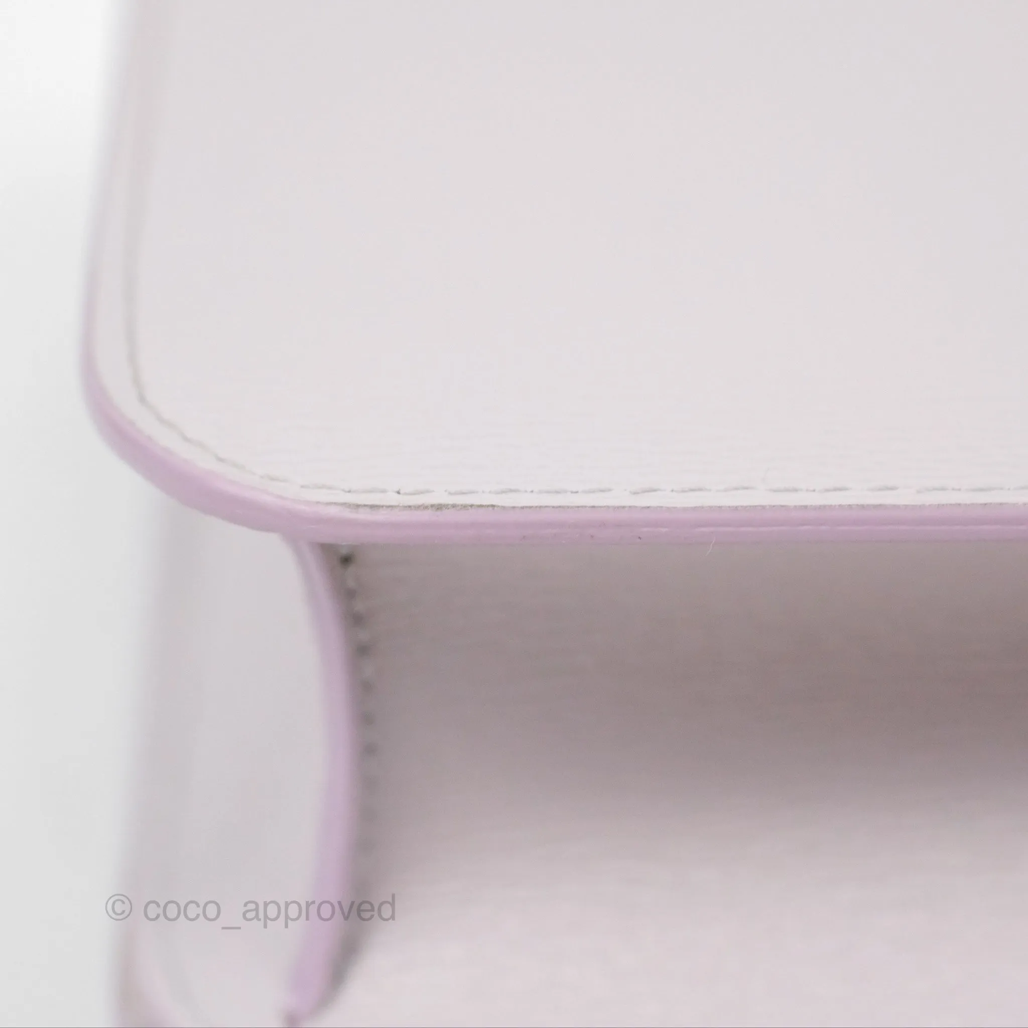 Celine Teen Classic Box Flap Lavender Grey Liege Calfskin