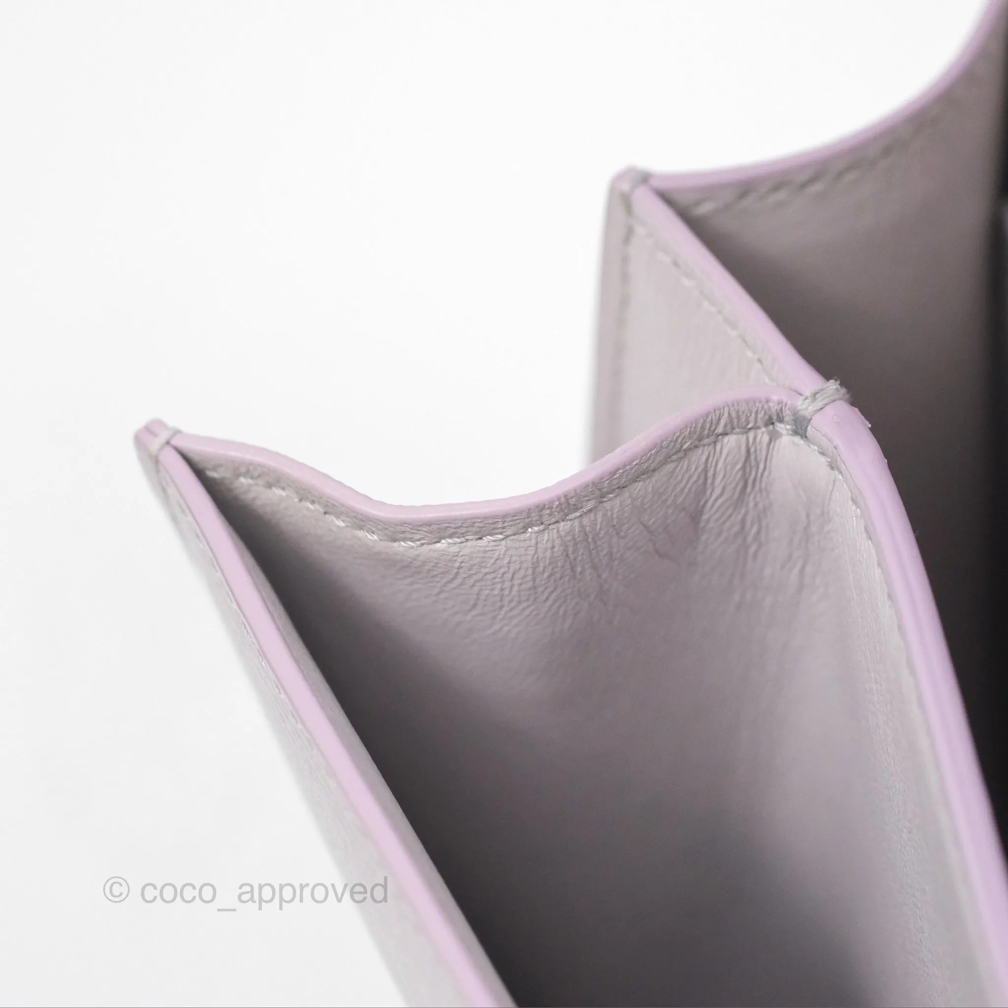 Celine Teen Classic Box Flap Lavender Grey Liege Calfskin