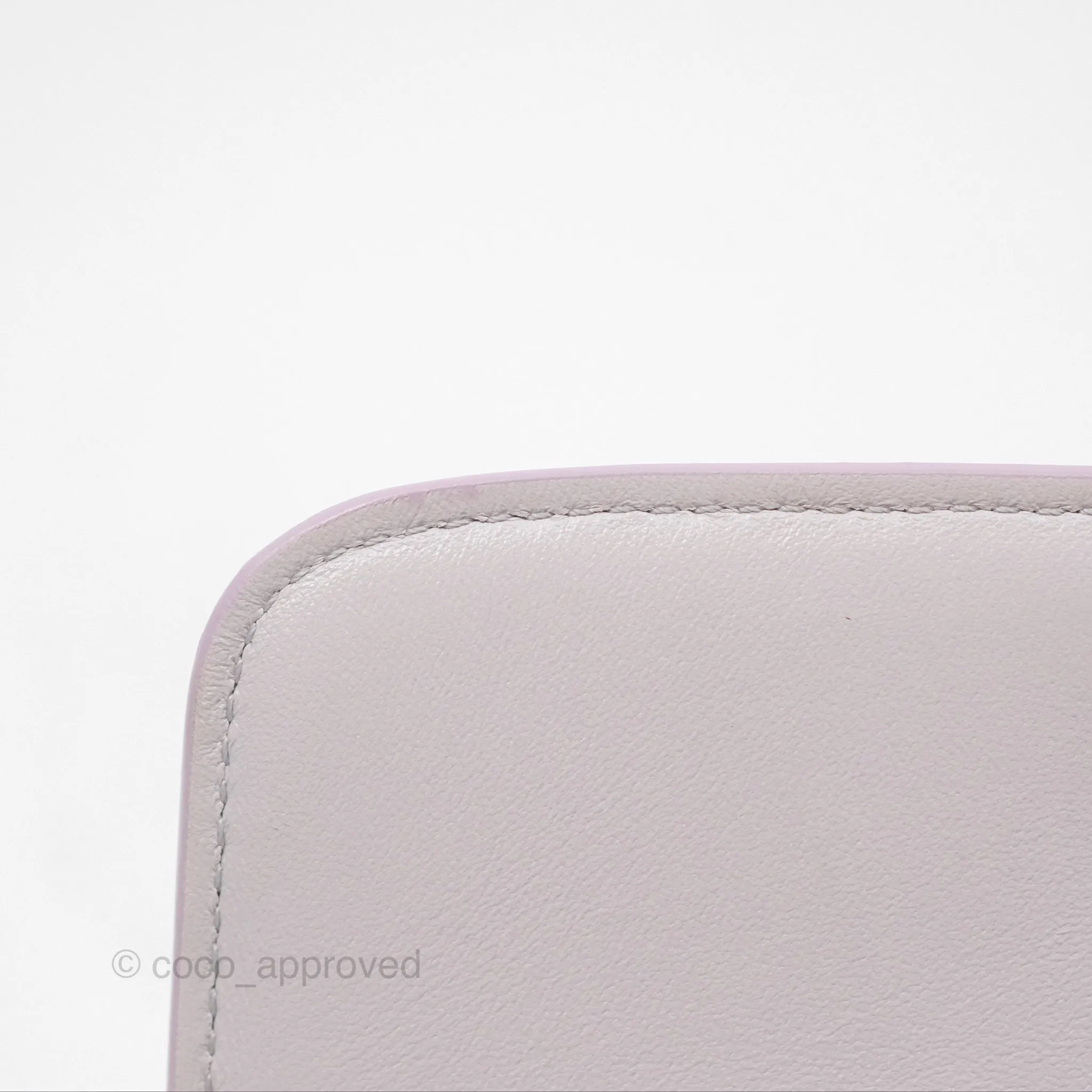 Celine Teen Classic Box Flap Lavender Grey Liege Calfskin