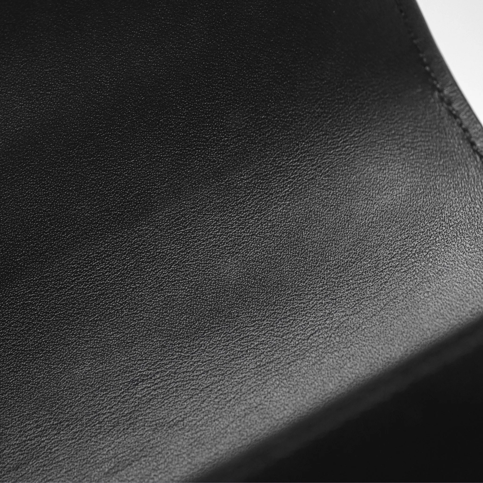 Celine Triomphe Chain Shoulder Bag So Black Shiny Calfskin