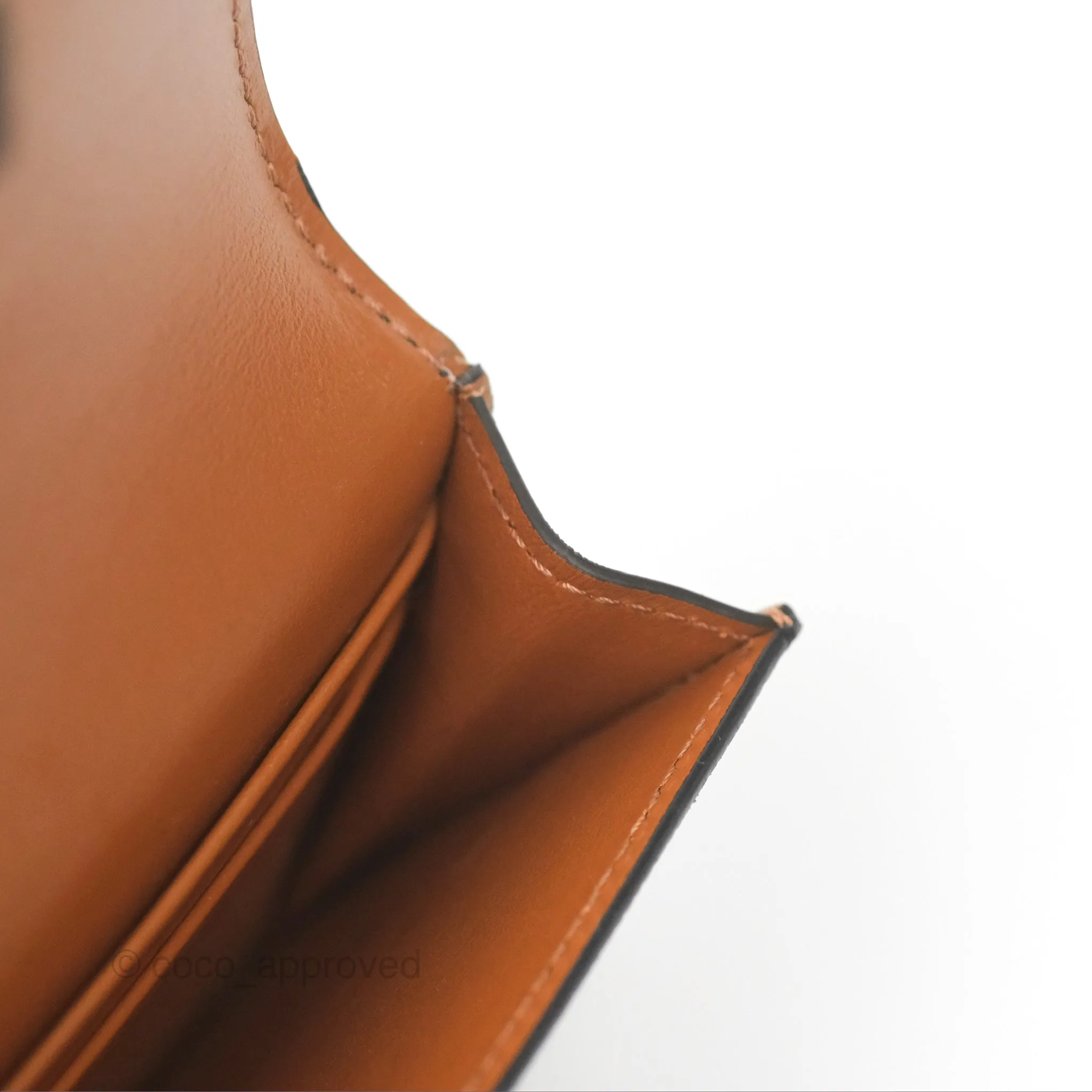 Celine Triomphe Flap Card Holder Triomphe Canvas Tan