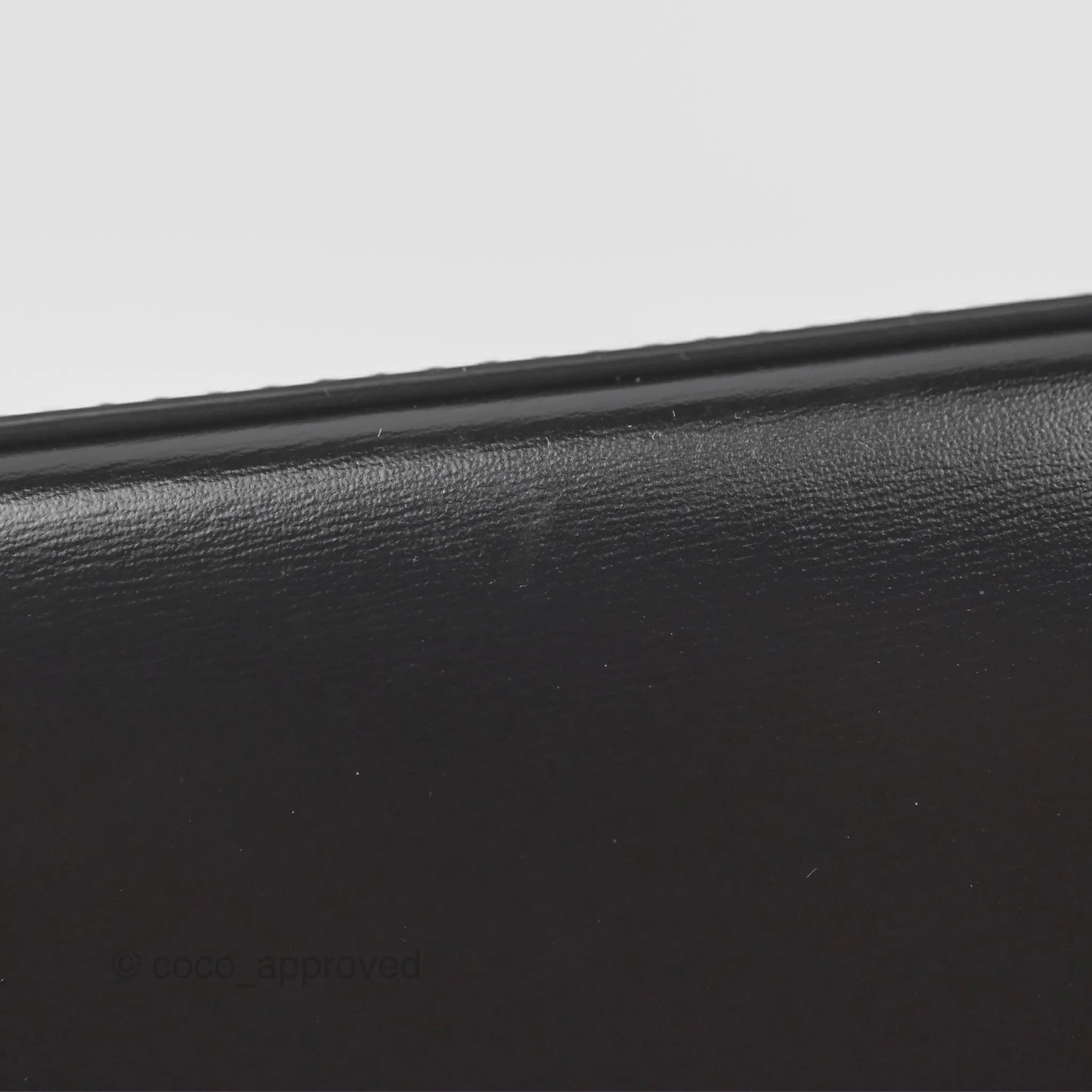 Celine Triomphe Shoulder Bag Black Calfskin