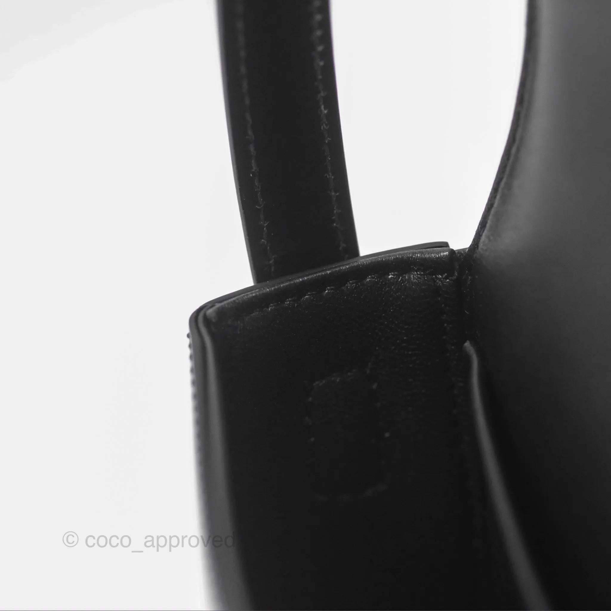 Celine Triomphe Shoulder Bag Black Calfskin