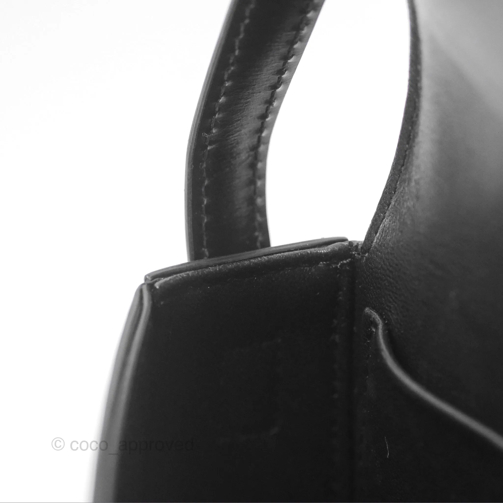 Celine Triomphe Shoulder Bag Black Calfskin