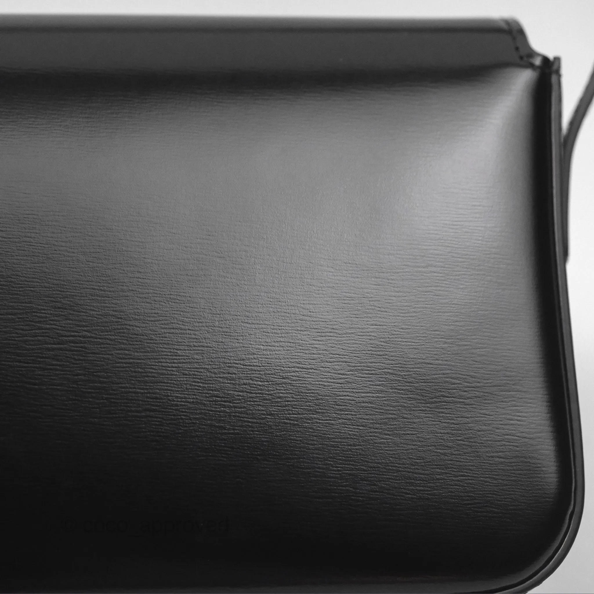 Celine Triomphe Shoulder Bag Black Calfskin