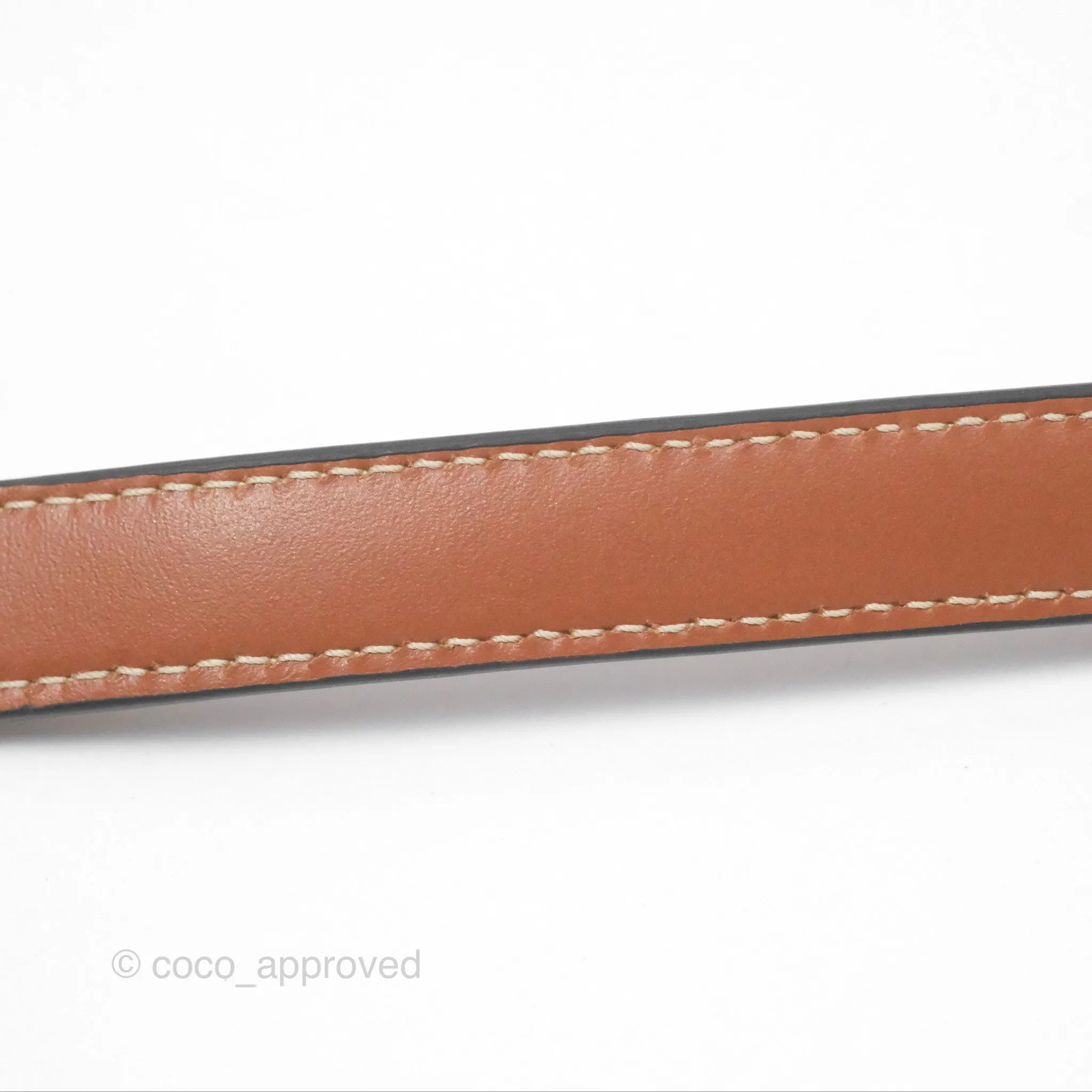 Celine Triomphe Wallet On Chain Canvas Tan Calfskin