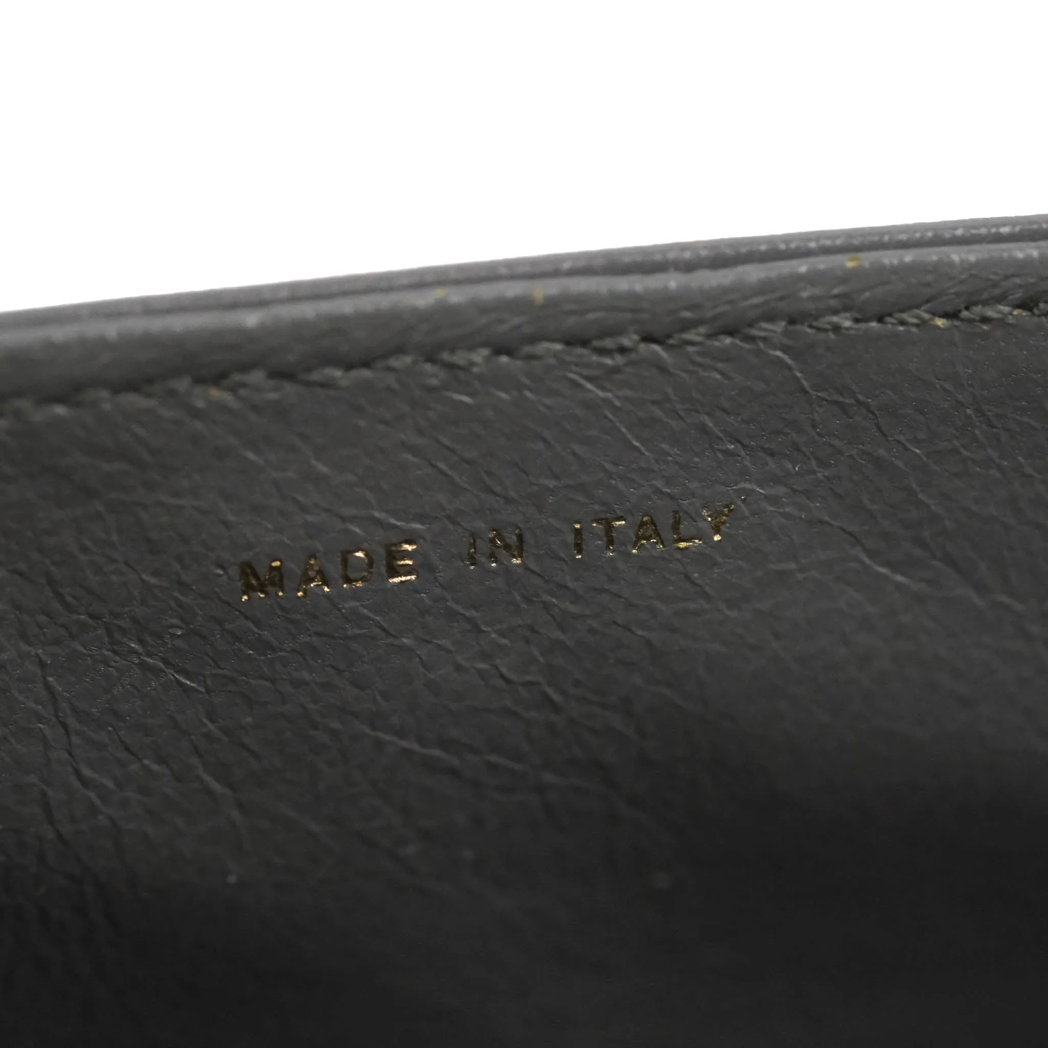 Celine Vintage Royal Triomphe Lock Crossbody Bag Grey