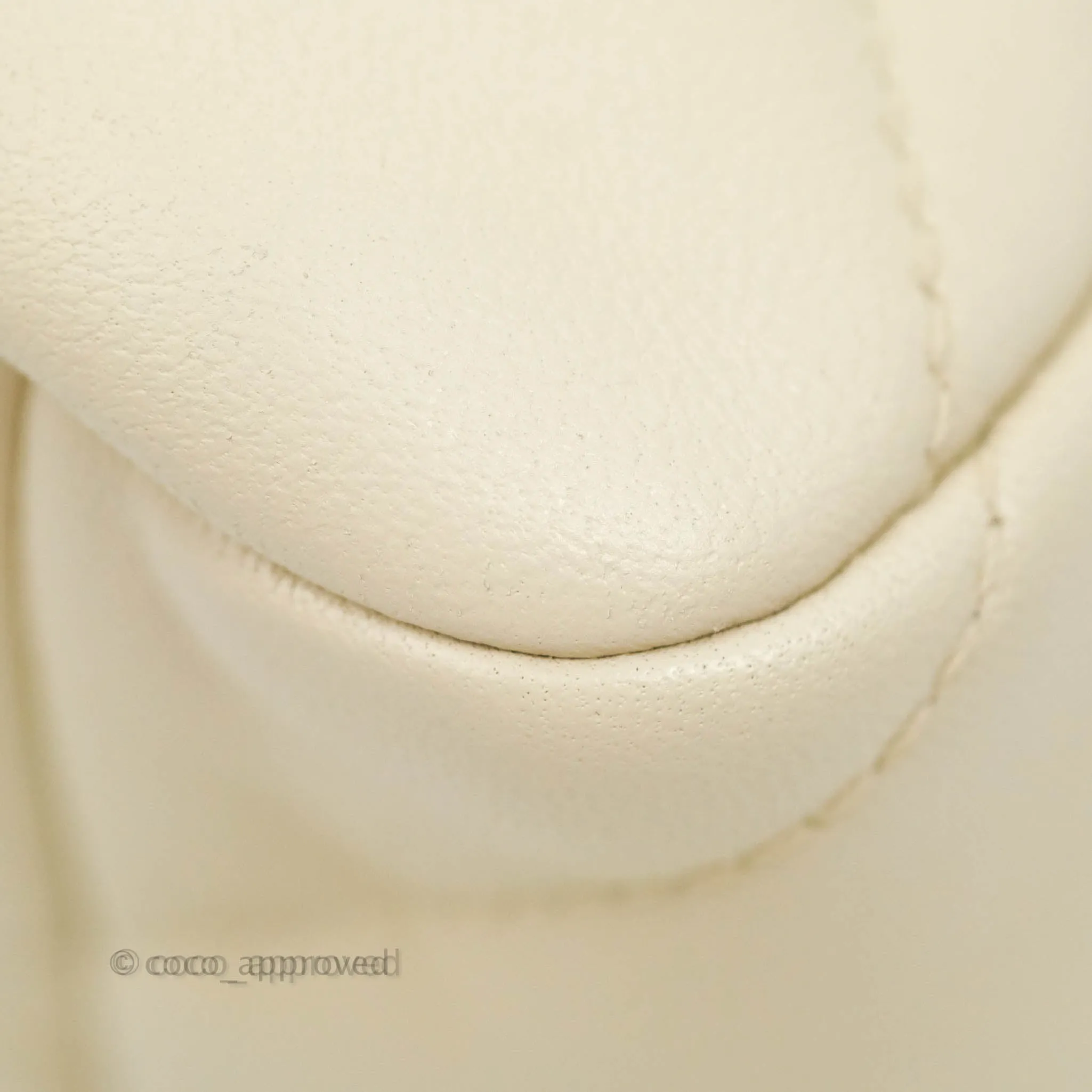 Chanel 19 Medium Beige Cream Goatskin Mixed Hardware