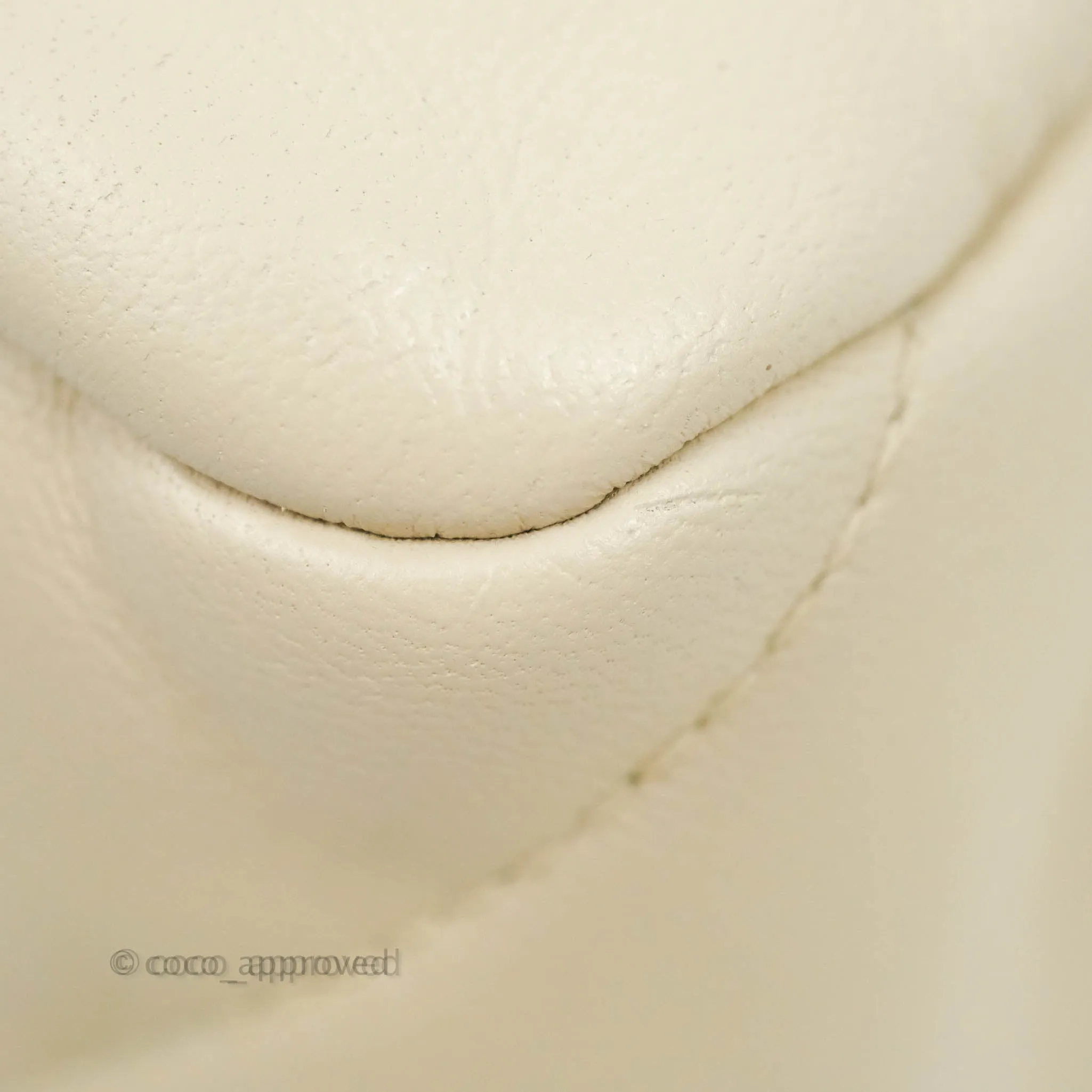 Chanel 19 Medium Beige Cream Goatskin Mixed Hardware