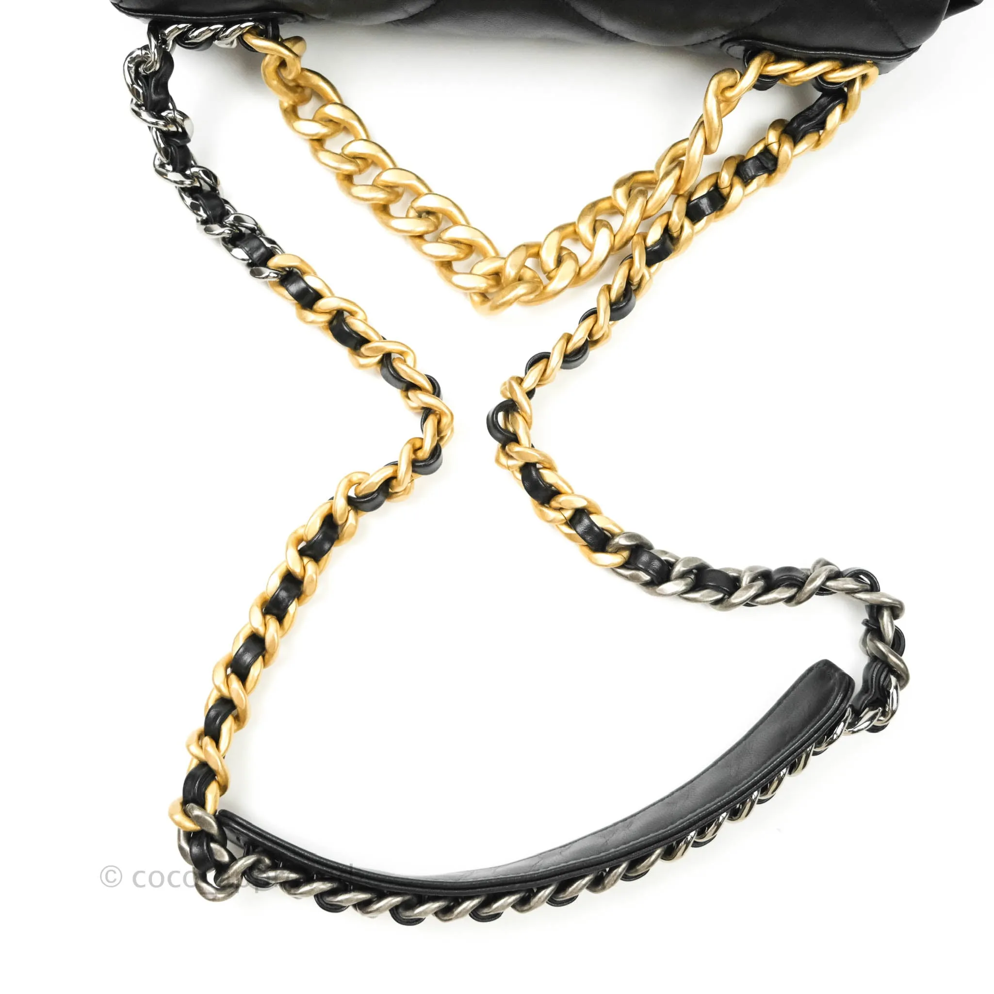 Chanel 19 Medium Black Mixed Hardware