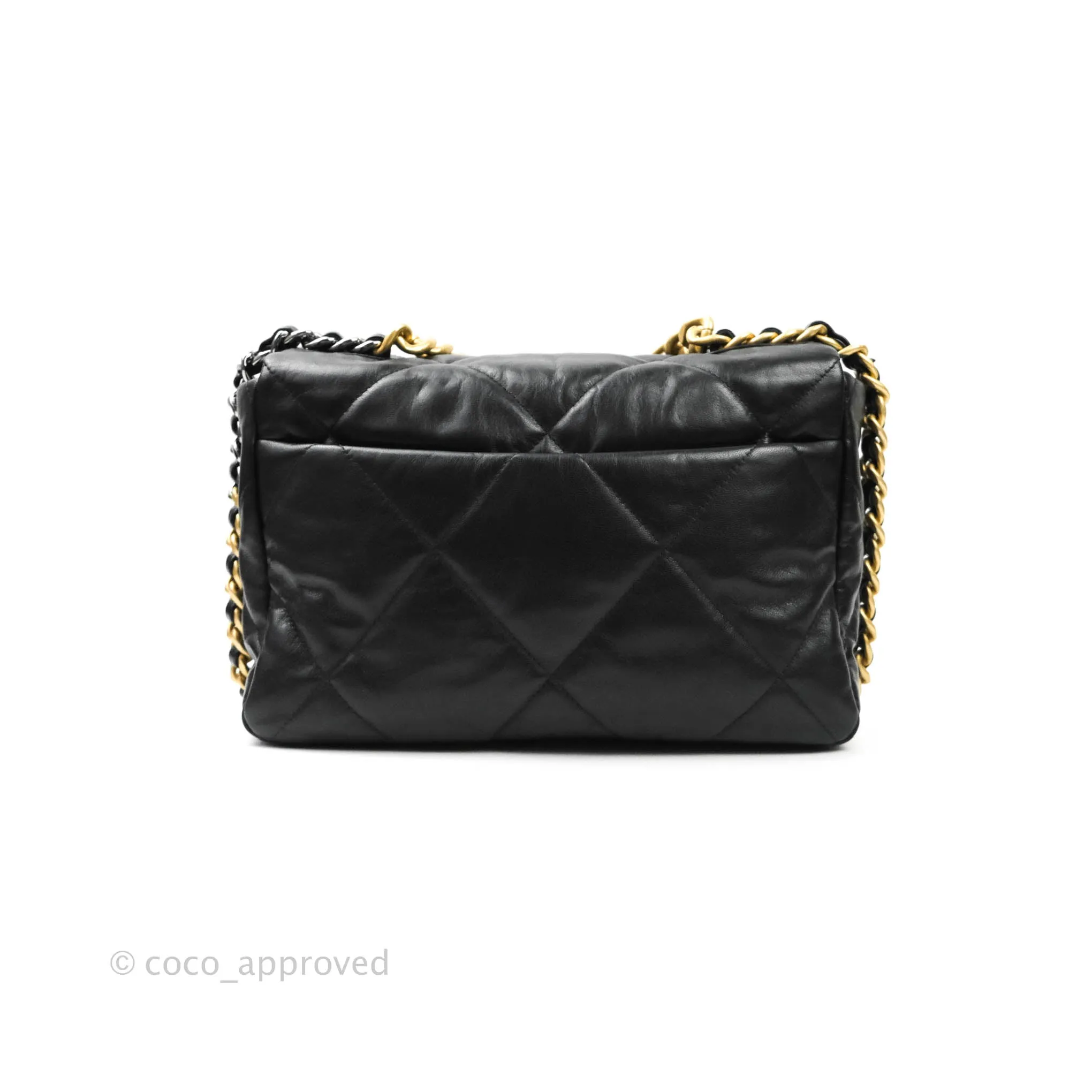Chanel 19 Medium Black Mixed Hardware