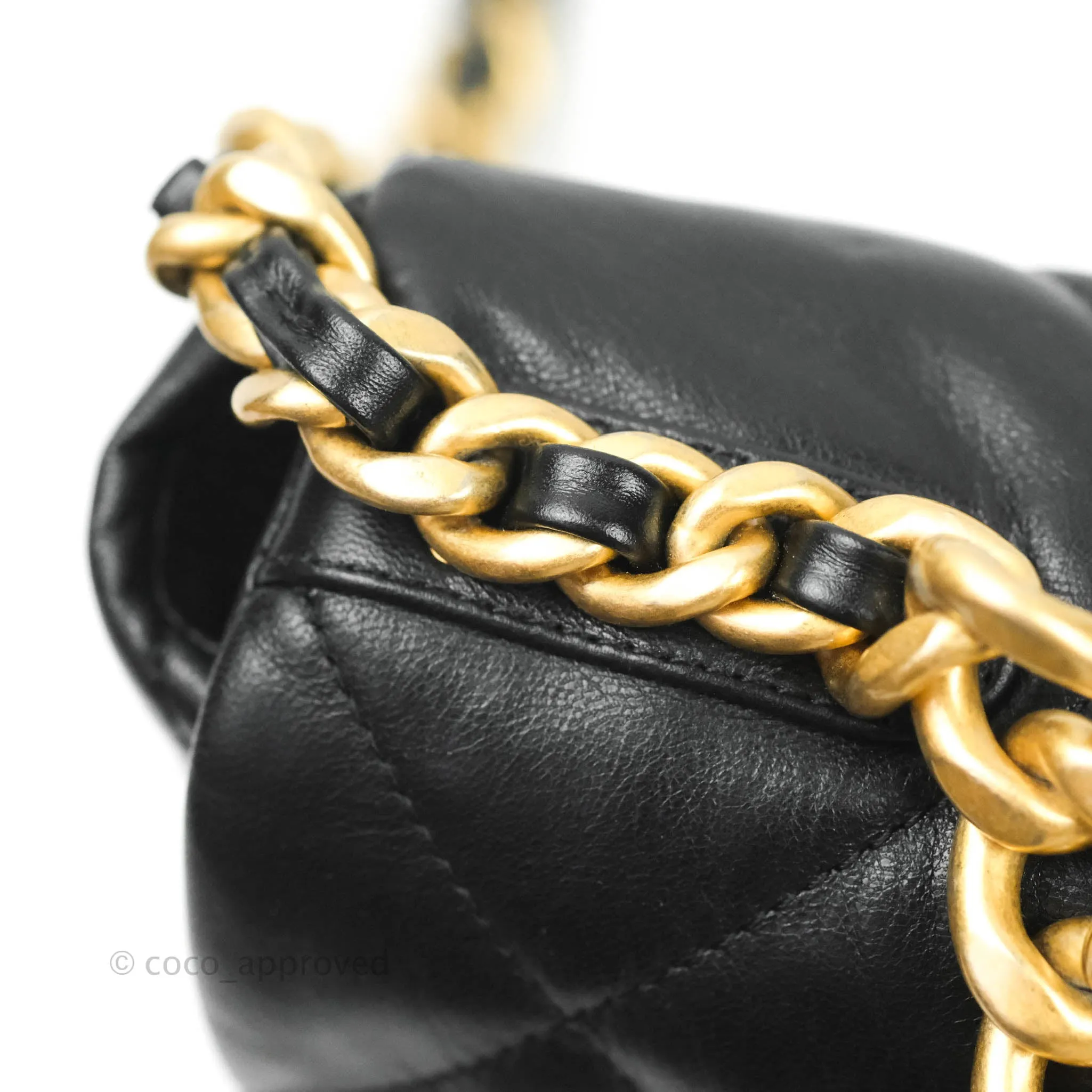 Chanel 19 Medium Black Mixed Hardware