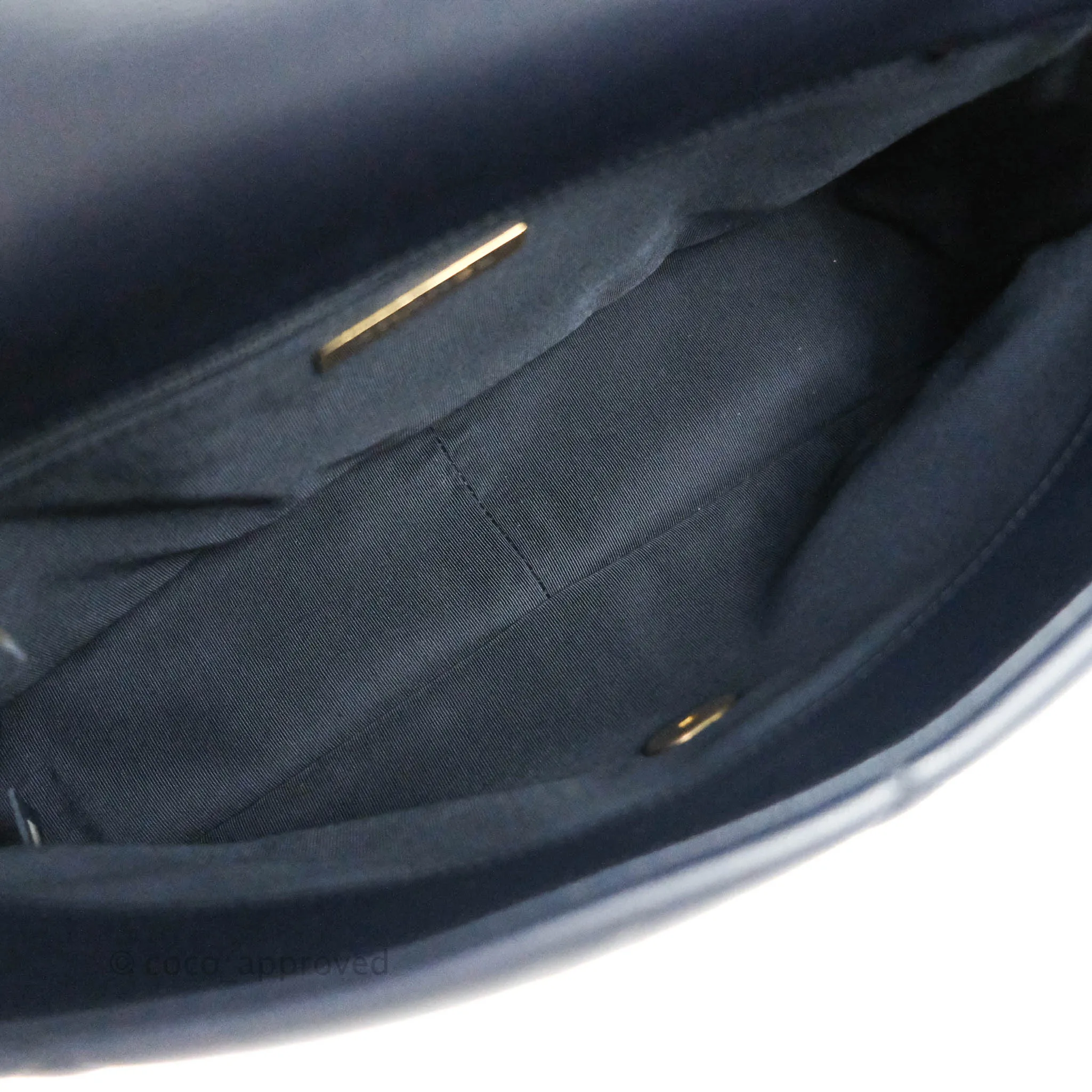 Chanel 19 Medium Navy Mixed Hardware