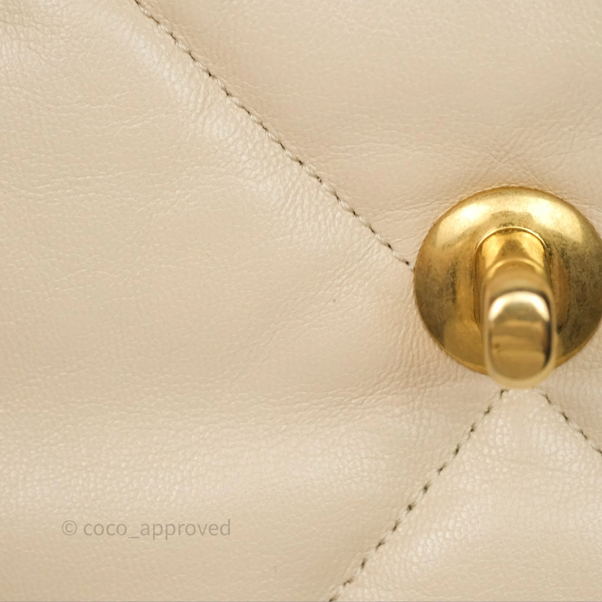 Chanel 19 Small Beige Mixed Hardware