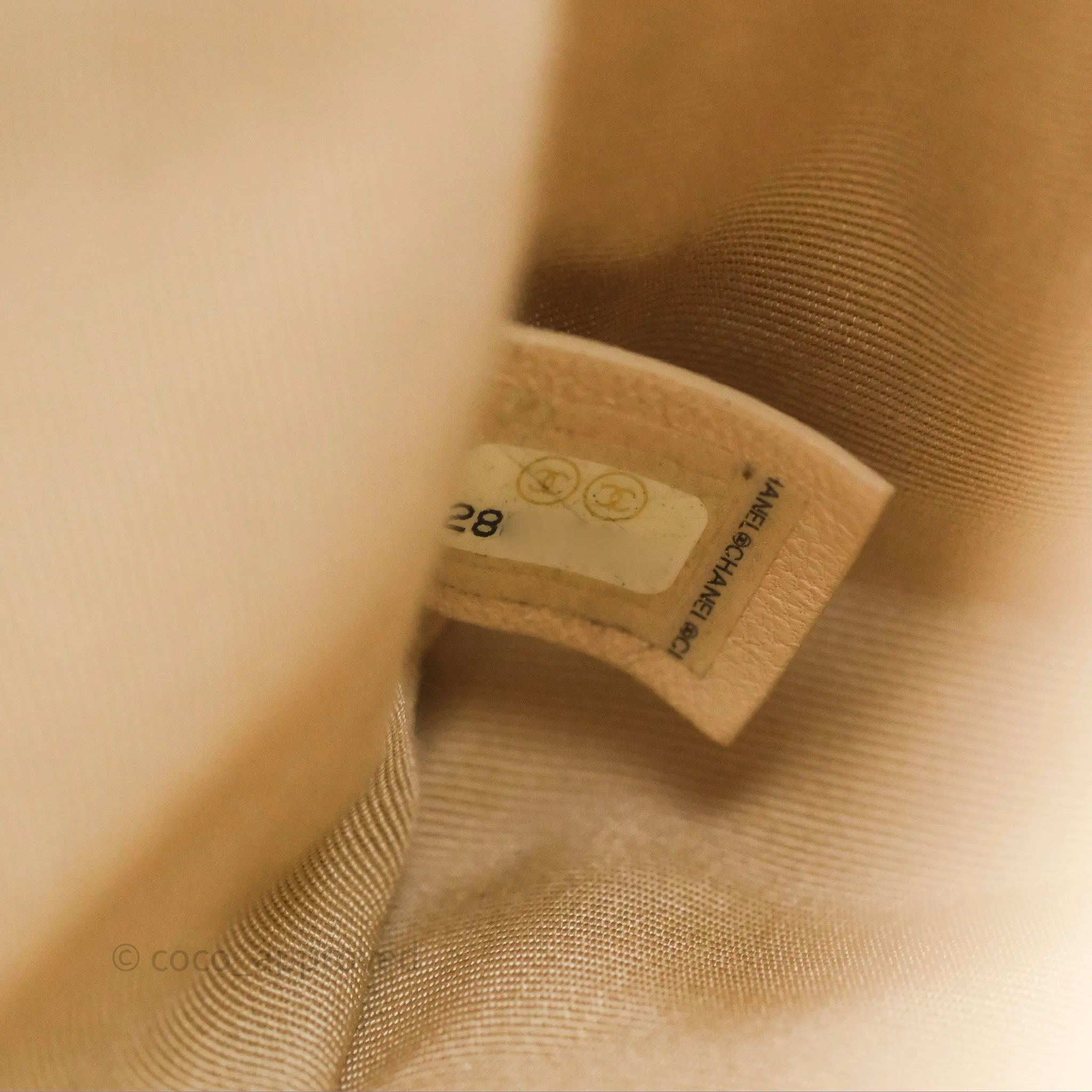 Chanel 19 Small Beige Mixed Hardware