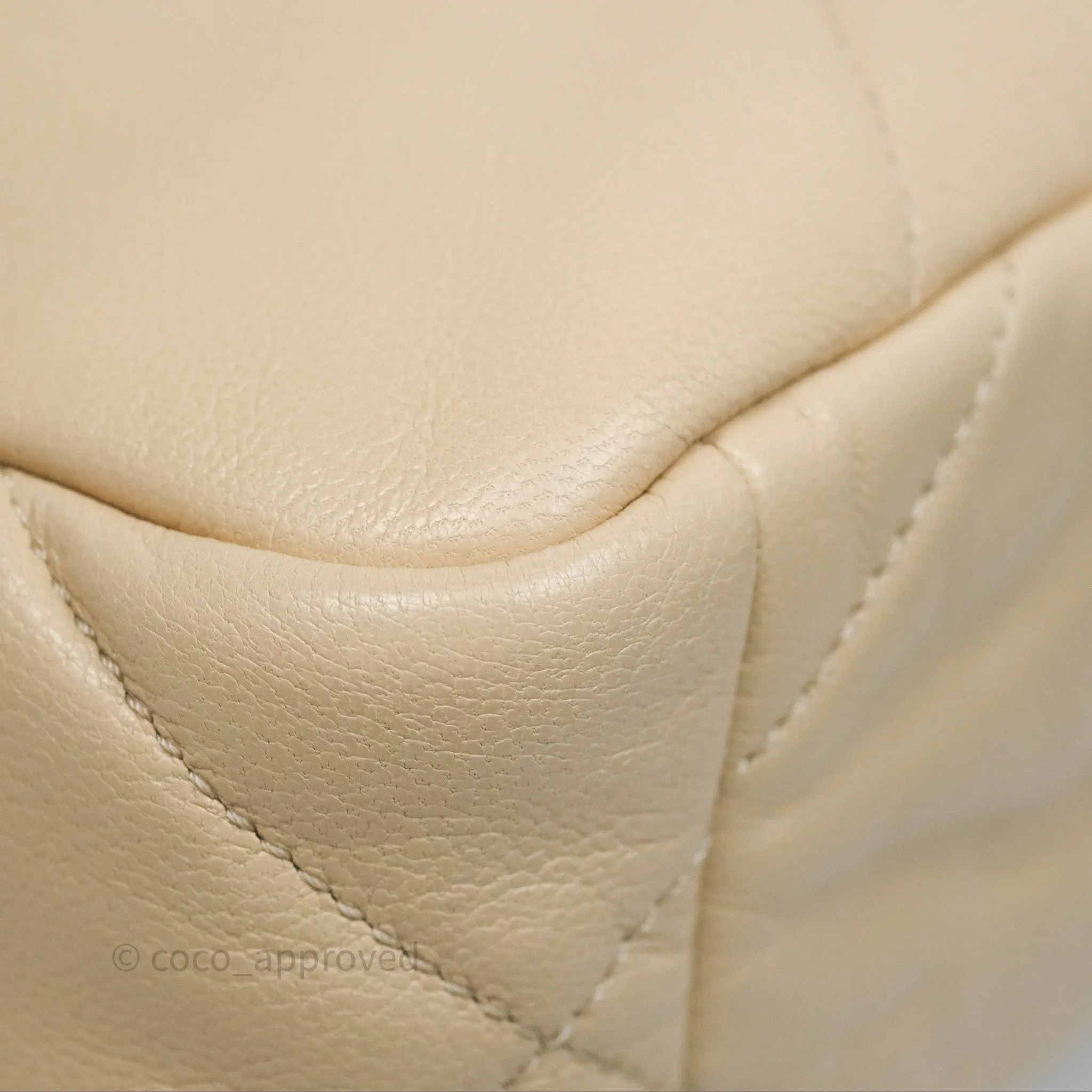 Chanel 19 Small Beige Mixed Hardware