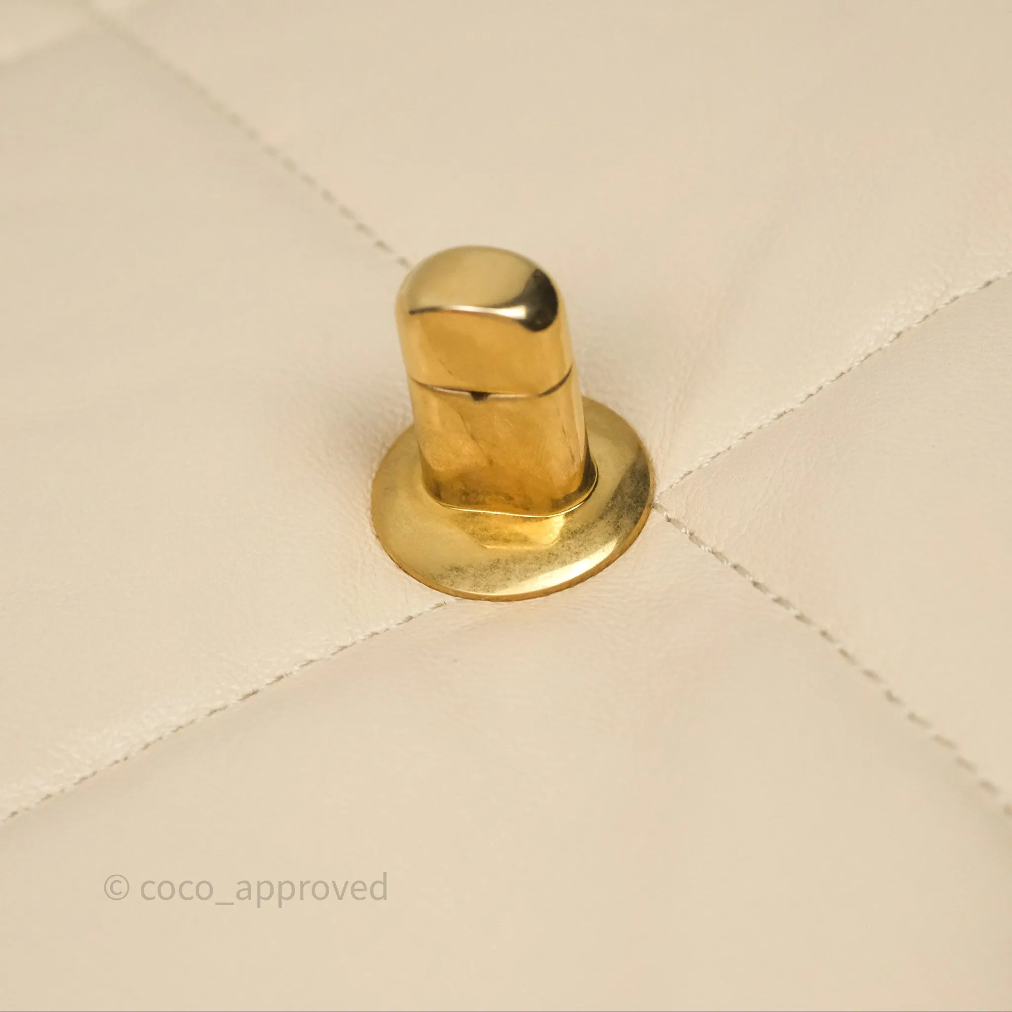 Chanel 19 Small Beige Mixed Hardware