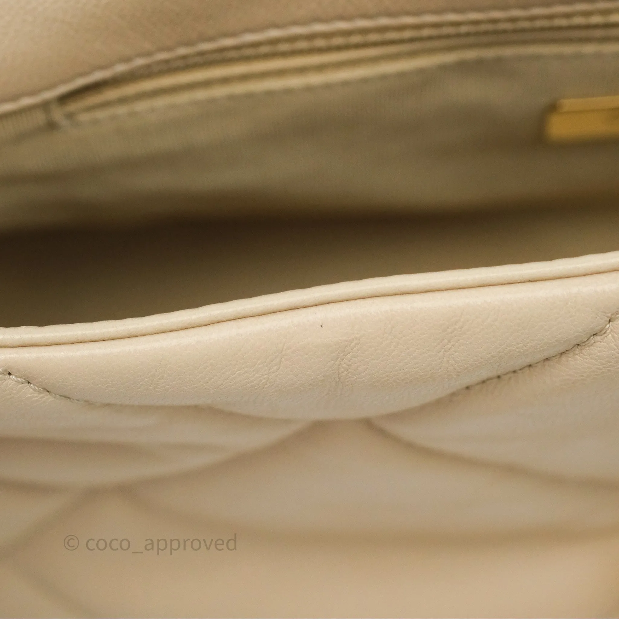 Chanel 19 Small Beige Mixed Hardware