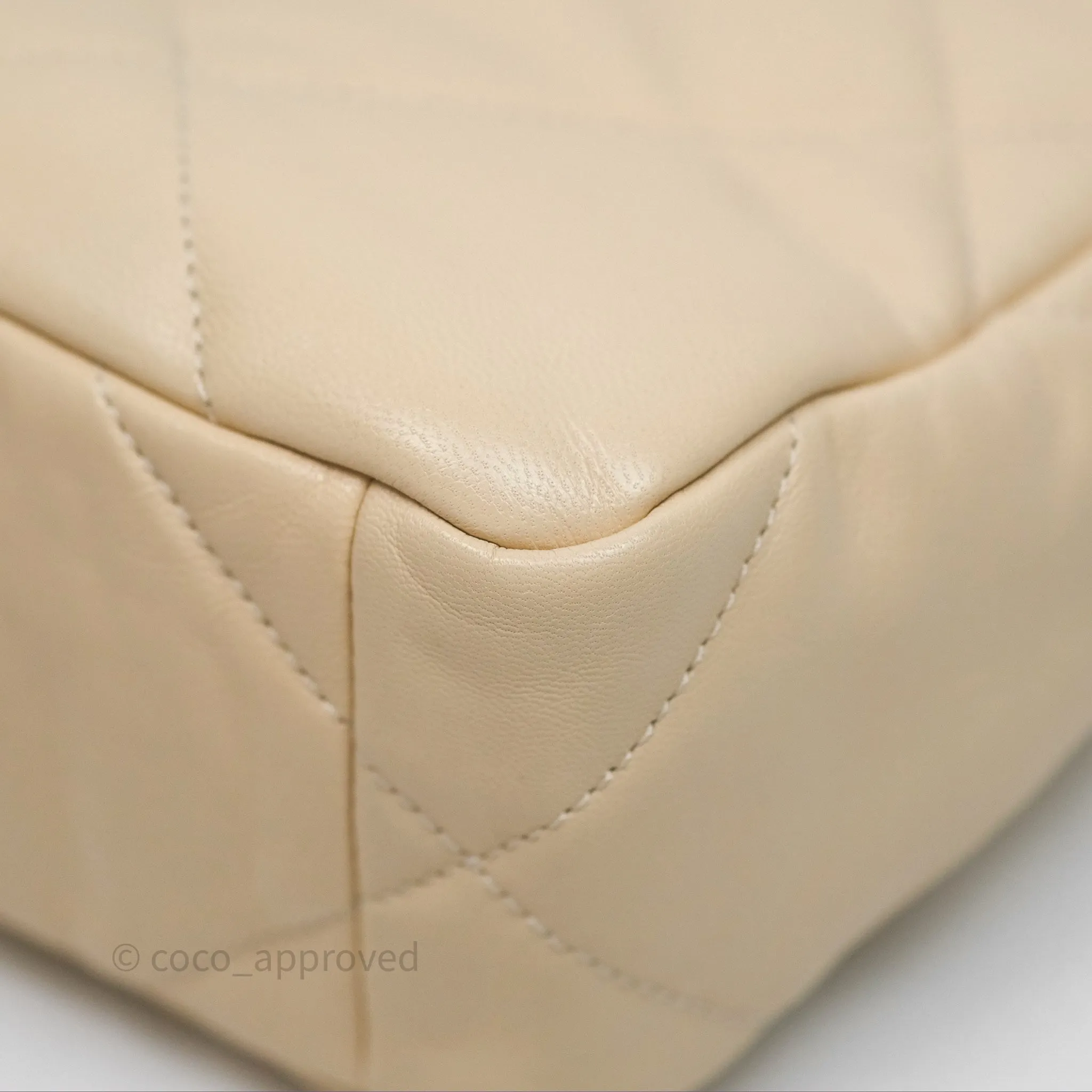 Chanel 19 Small Beige Mixed Hardware