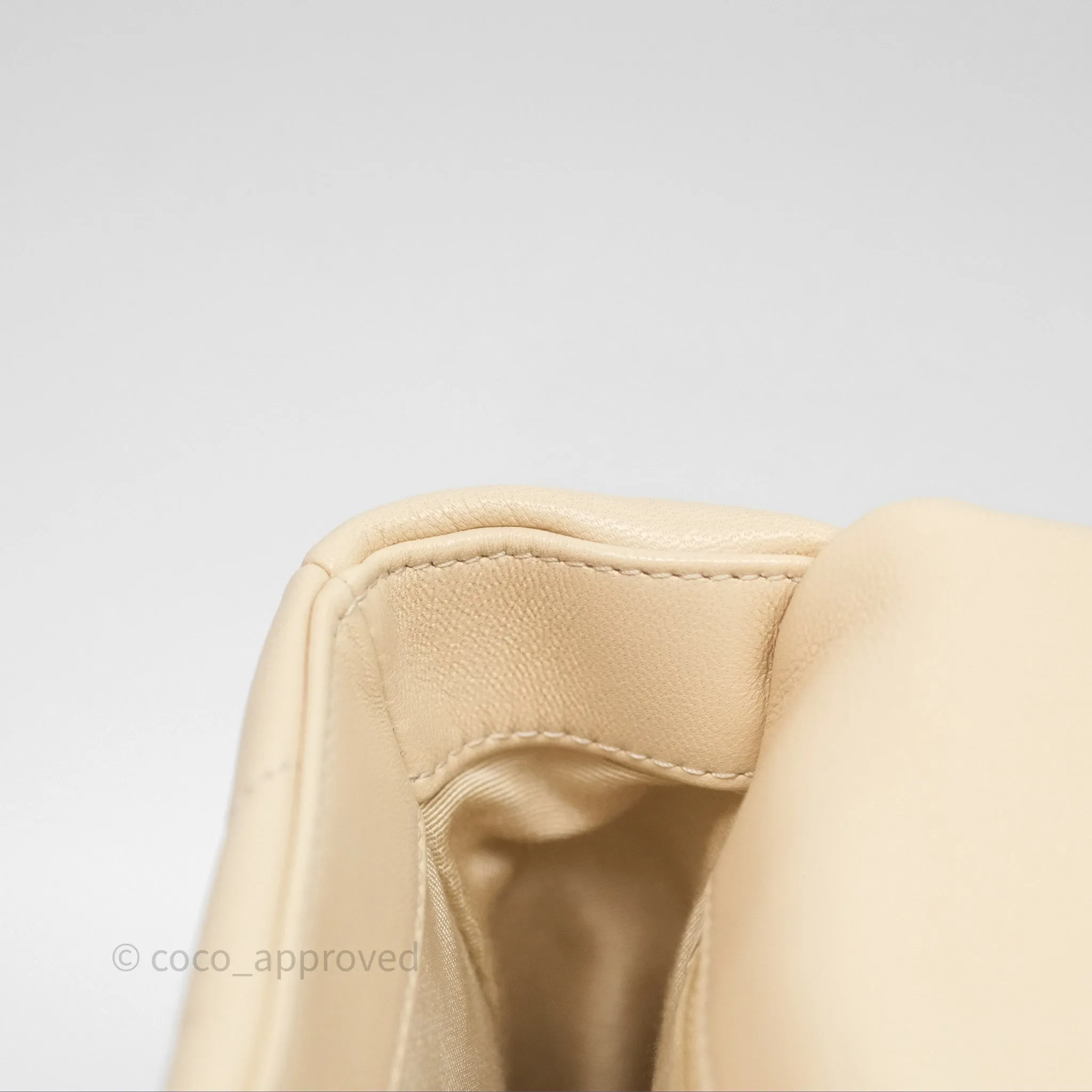 Chanel 19 Small Beige Mixed Hardware