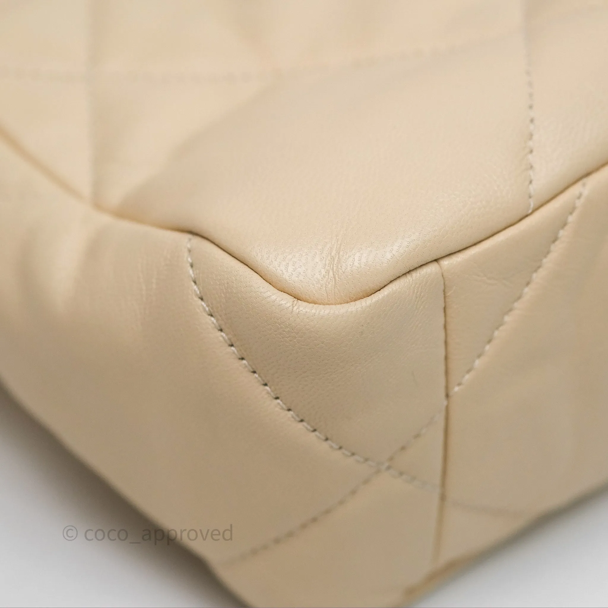 Chanel 19 Small Beige Mixed Hardware