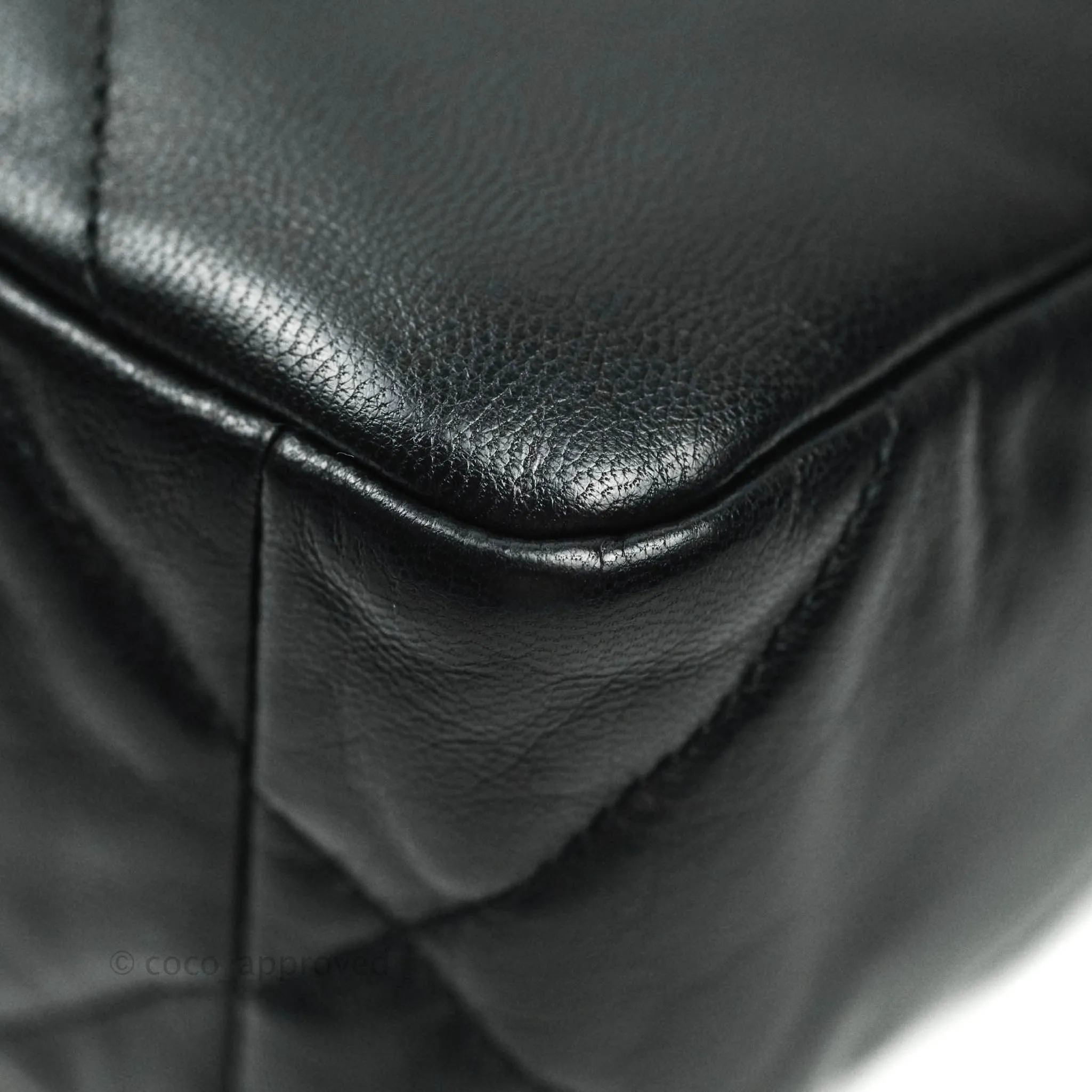 Chanel 19 Small Black Goatskin Mixed Hardware