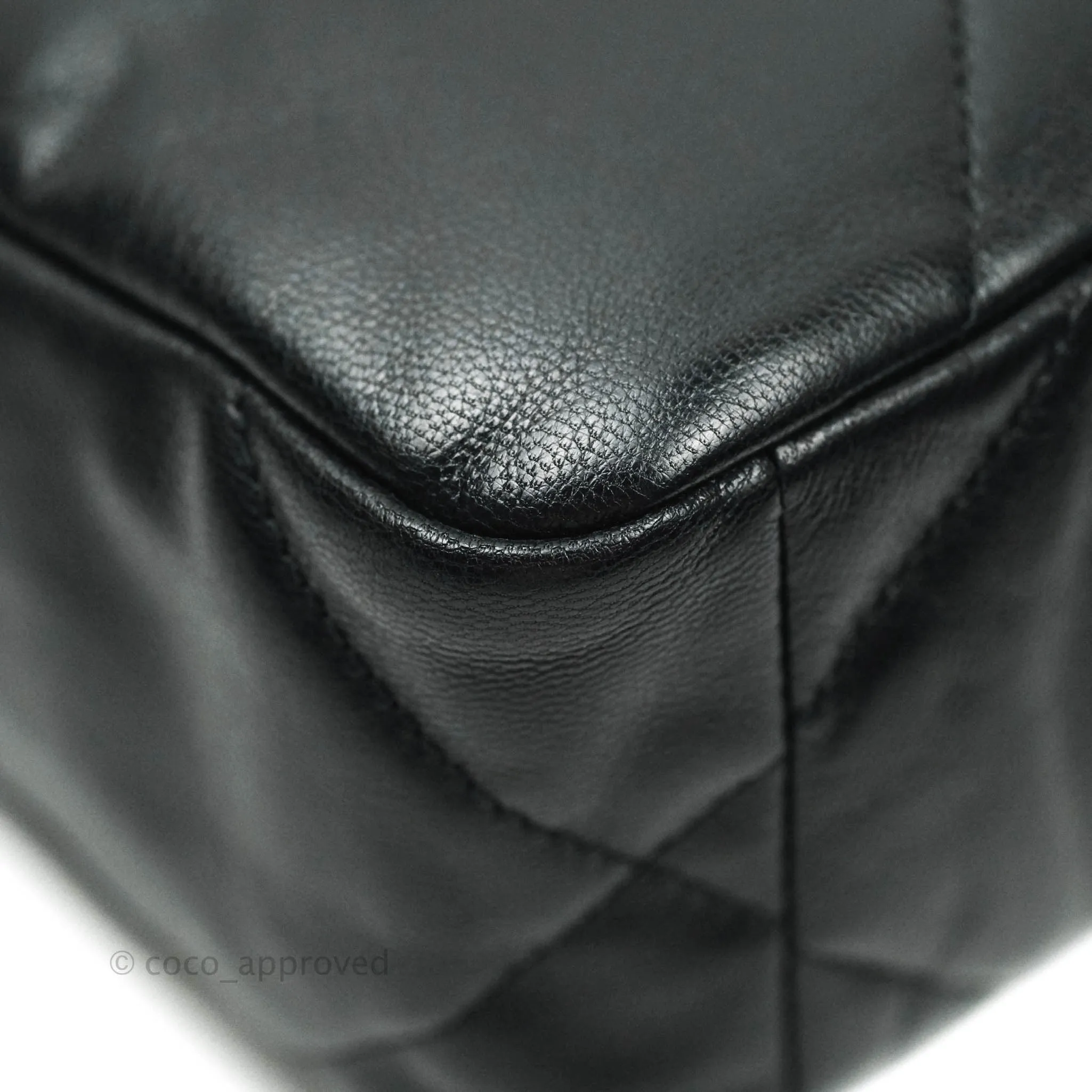 Chanel 19 Small Black Goatskin Mixed Hardware