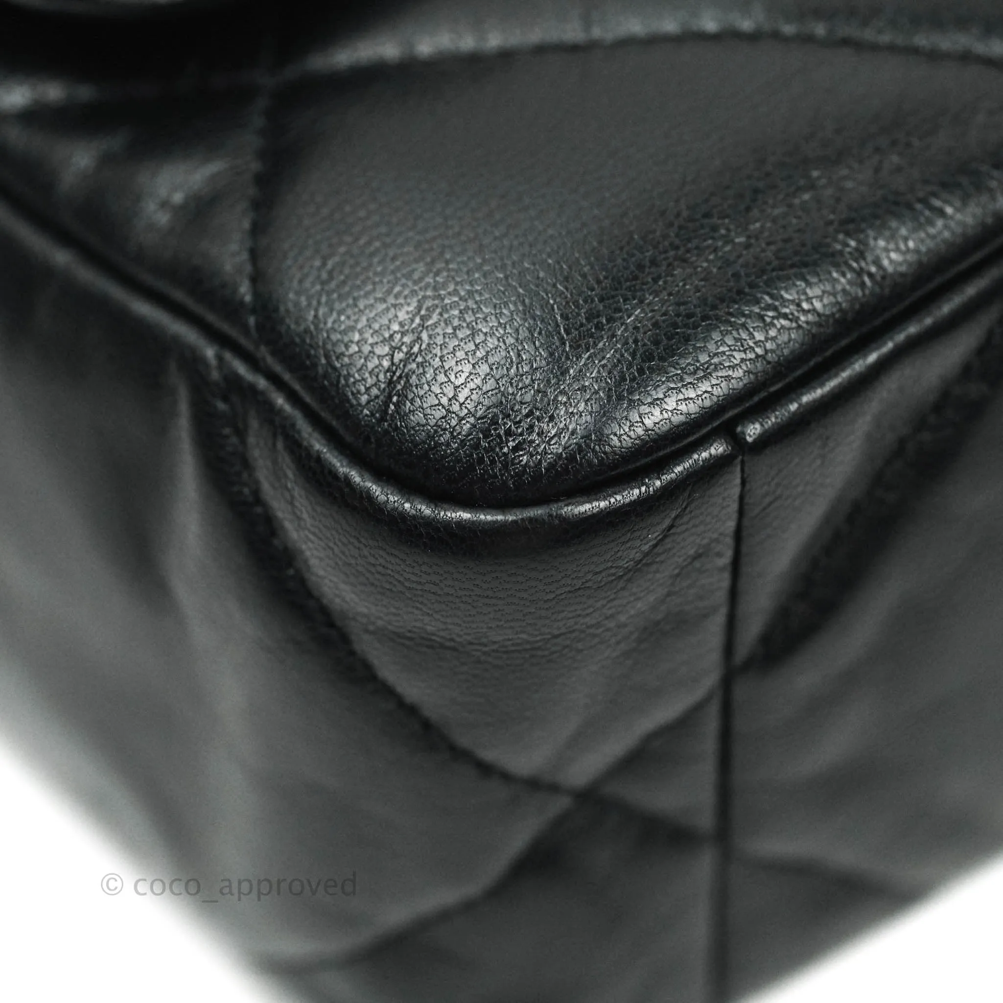 Chanel 19 Small Black Goatskin Mixed Hardware